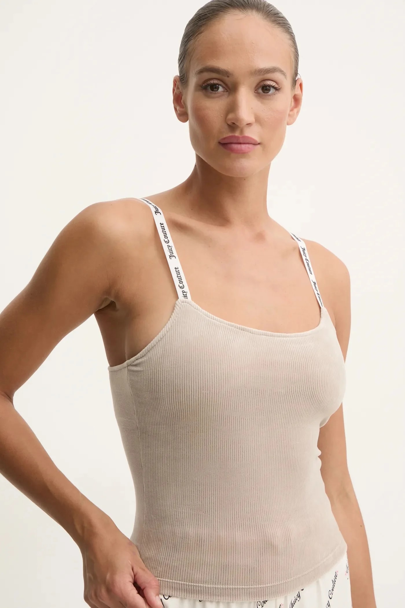 Пижамный топ ELINA RIB VELOR TOP