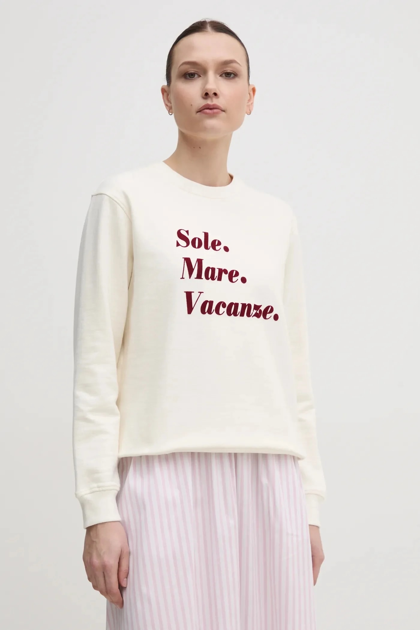 Толстовка Sole Mare из флока