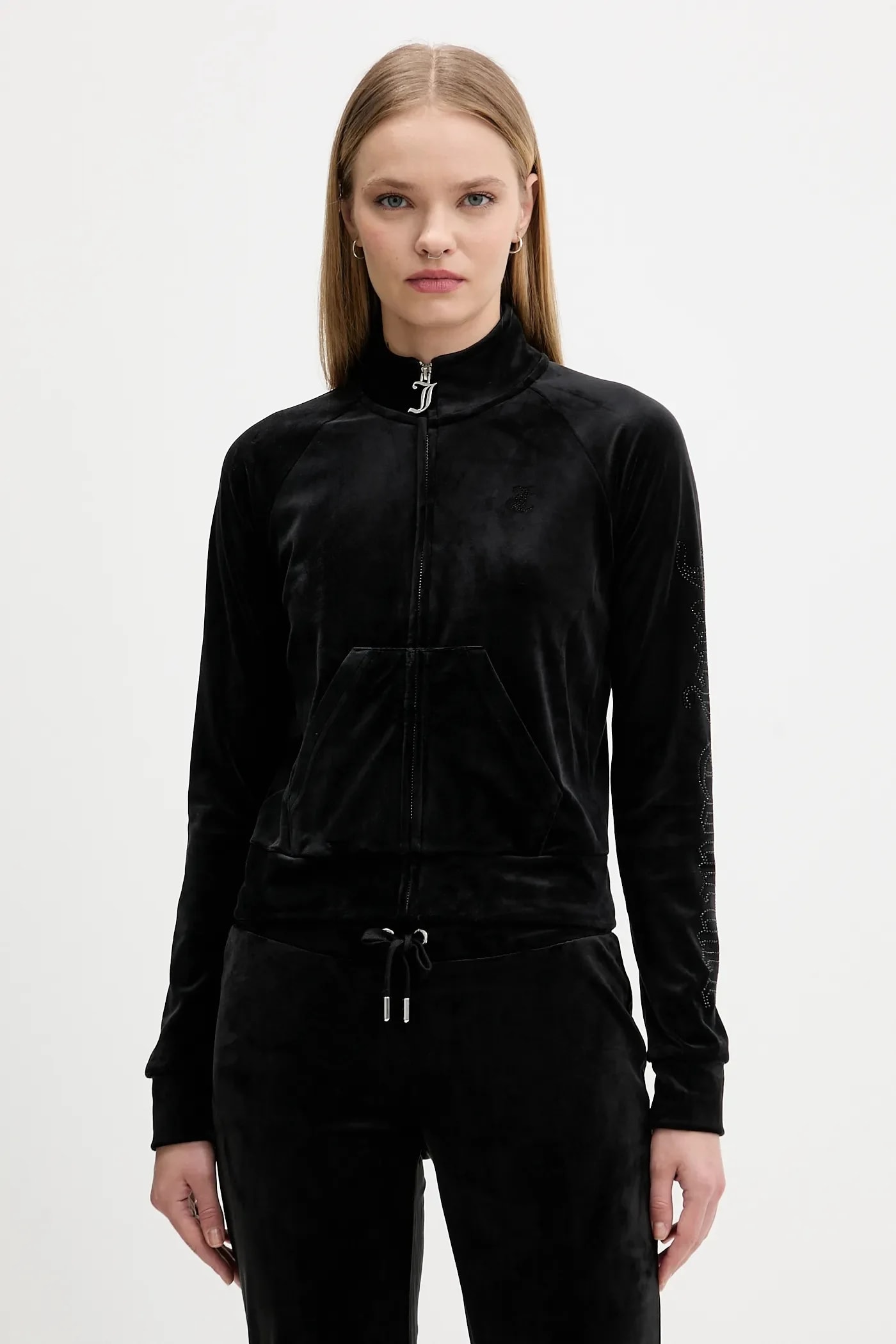 Велюровый свитшот Juicy Couture