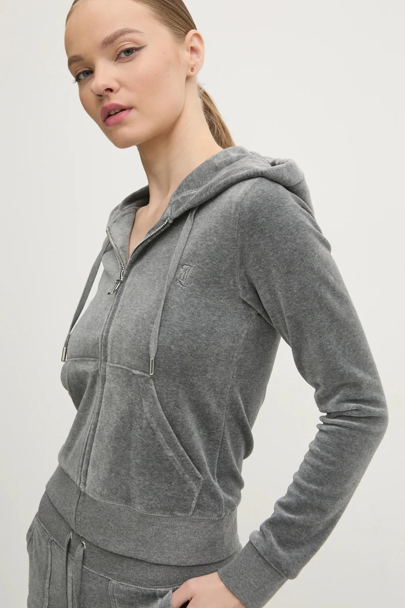 Велюровый свитшот Juicy Couture ROBERTSON CLASS
