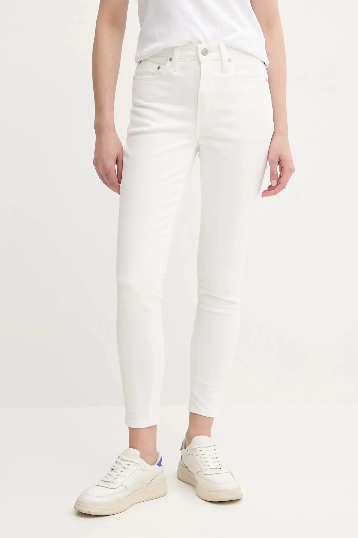 Джинсы 721 HIGH RISE SKINNY белые для женщин