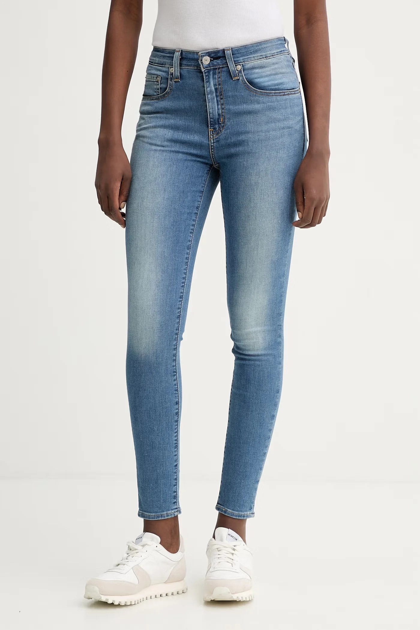 Джинсы 721 HIGH RISE SKINNY синие для женщин