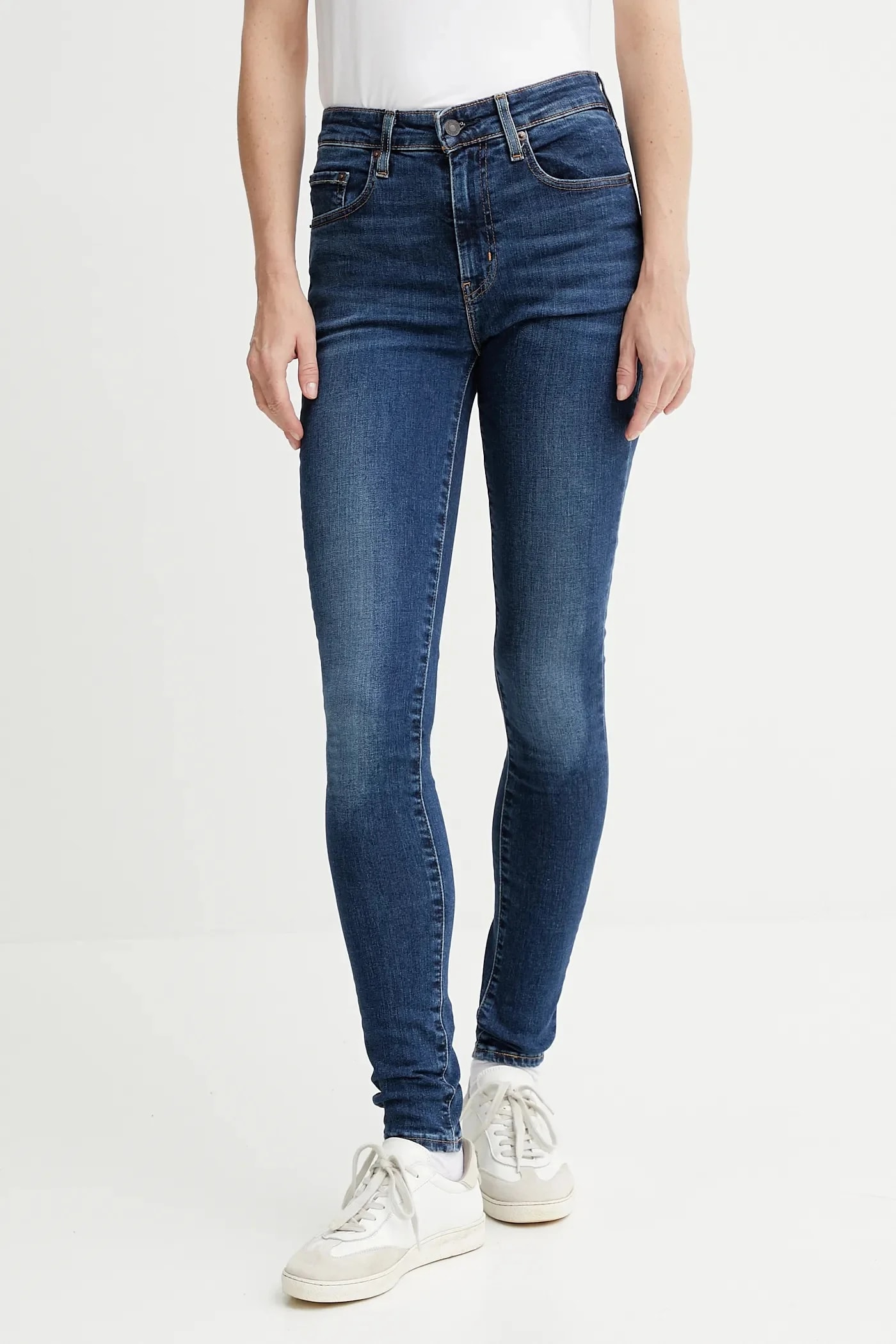 Джинсы 721 HIGH RISE SKINNY синие для женщин