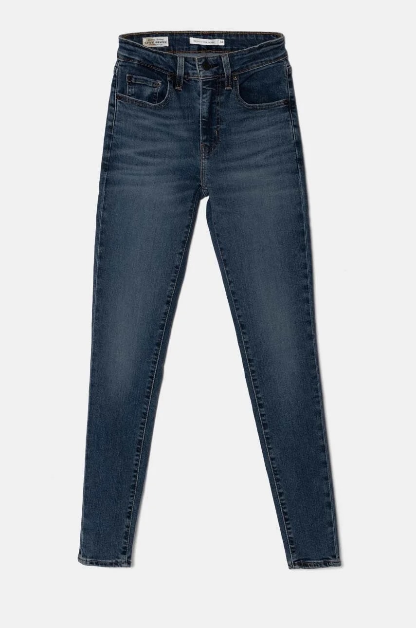 Джинсы 721 HIGH RISE SKINNY синие для женщин