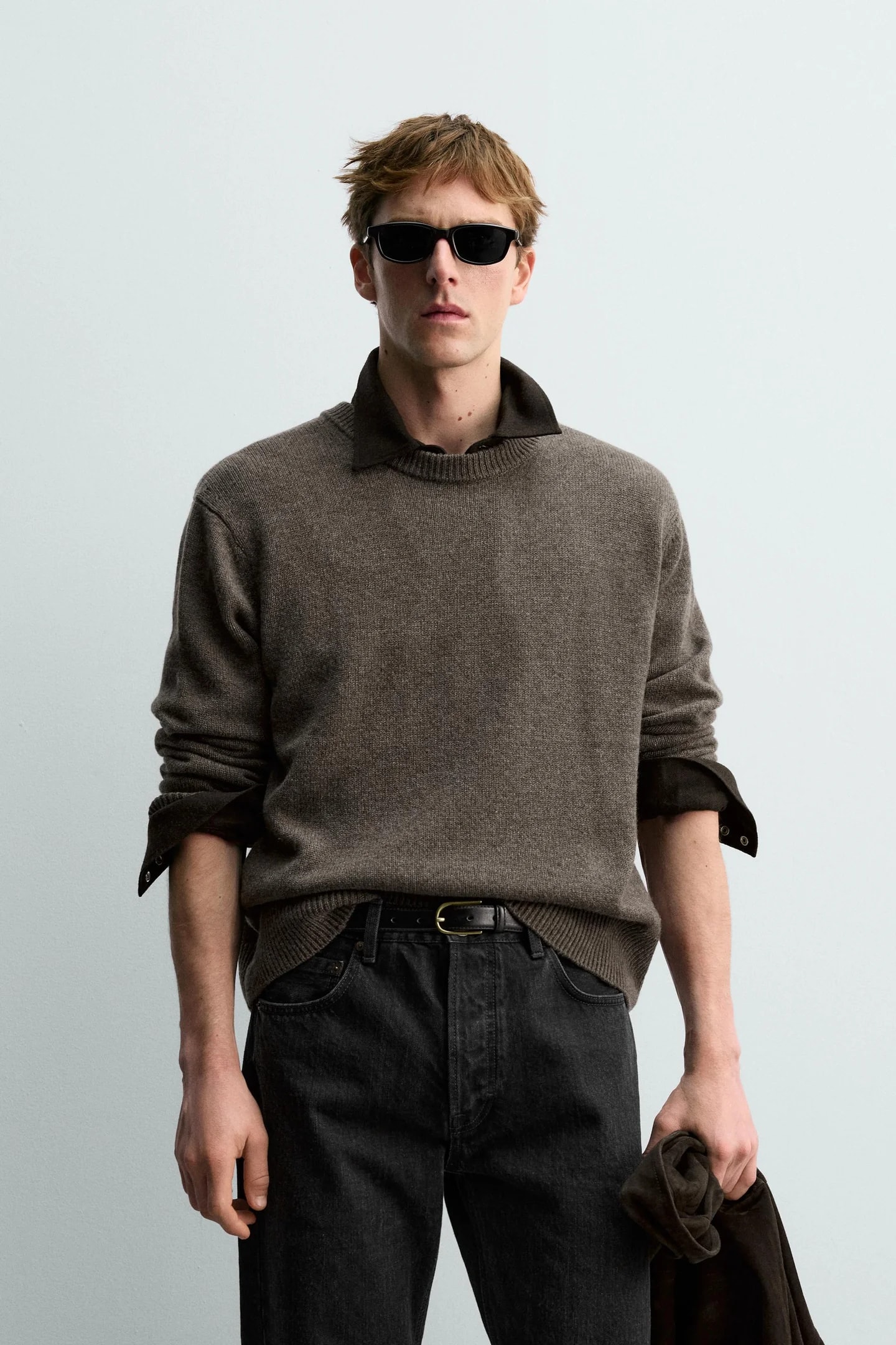 СВИТЕР ИЗ ШЕРСТИ И КАШЕМИРА AARON LEVINE X Zara