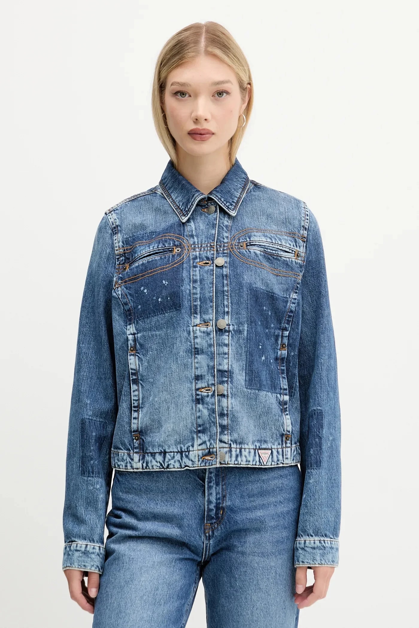 джинсовая куртка HARRINGTON