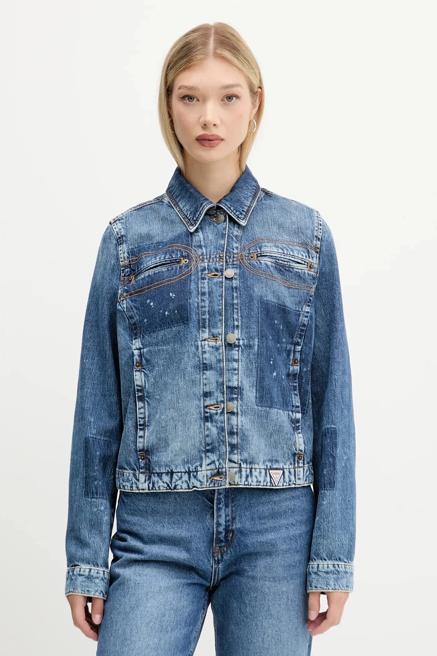 джинсовая куртка HARRINGTON