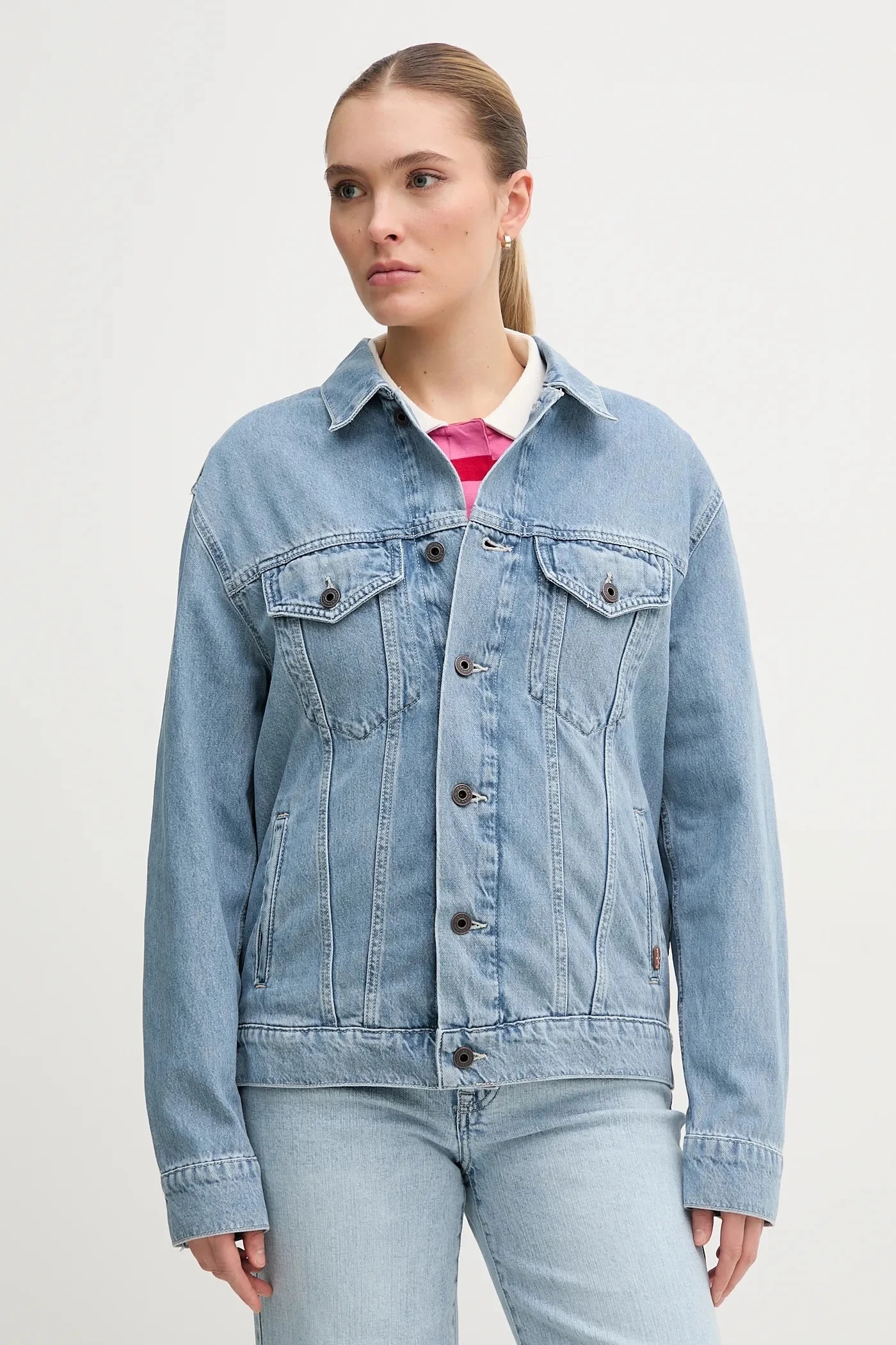 джинсовая куртка BOYFRIEND JACKET