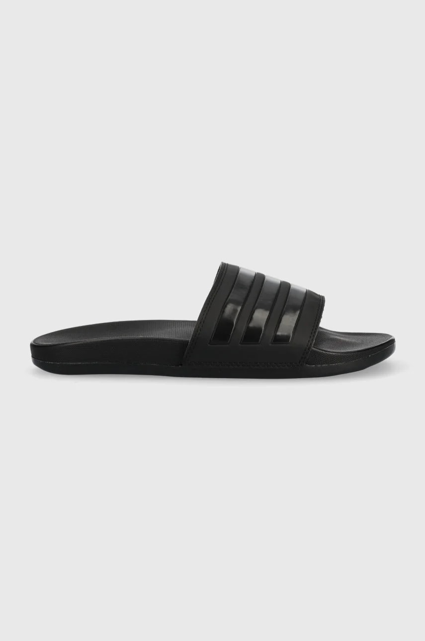 шлепанцы Adilette черные для мужчин