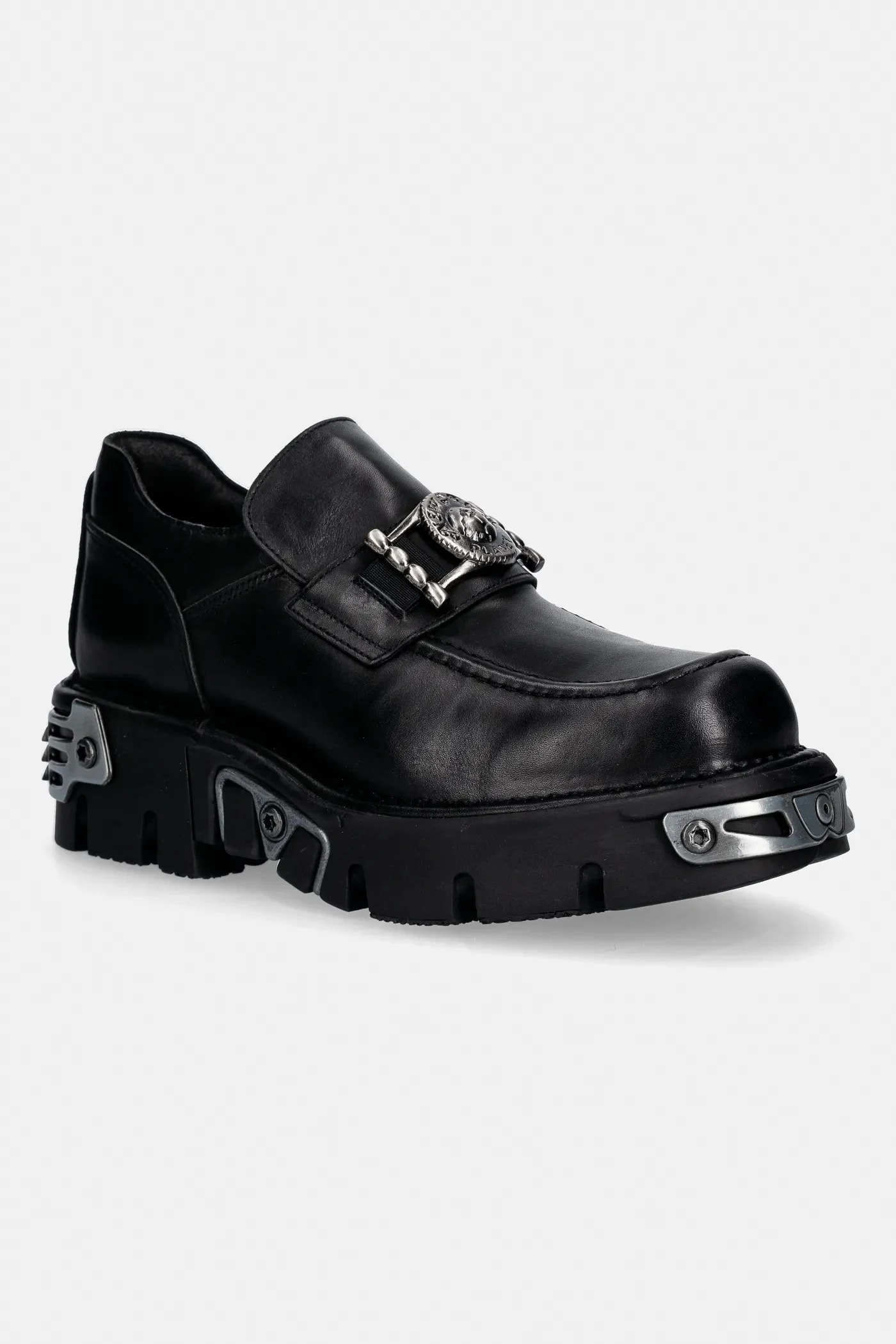 Кожаные мокасины CRUST NEGRO, REACTOR NEGRO TOBERAS