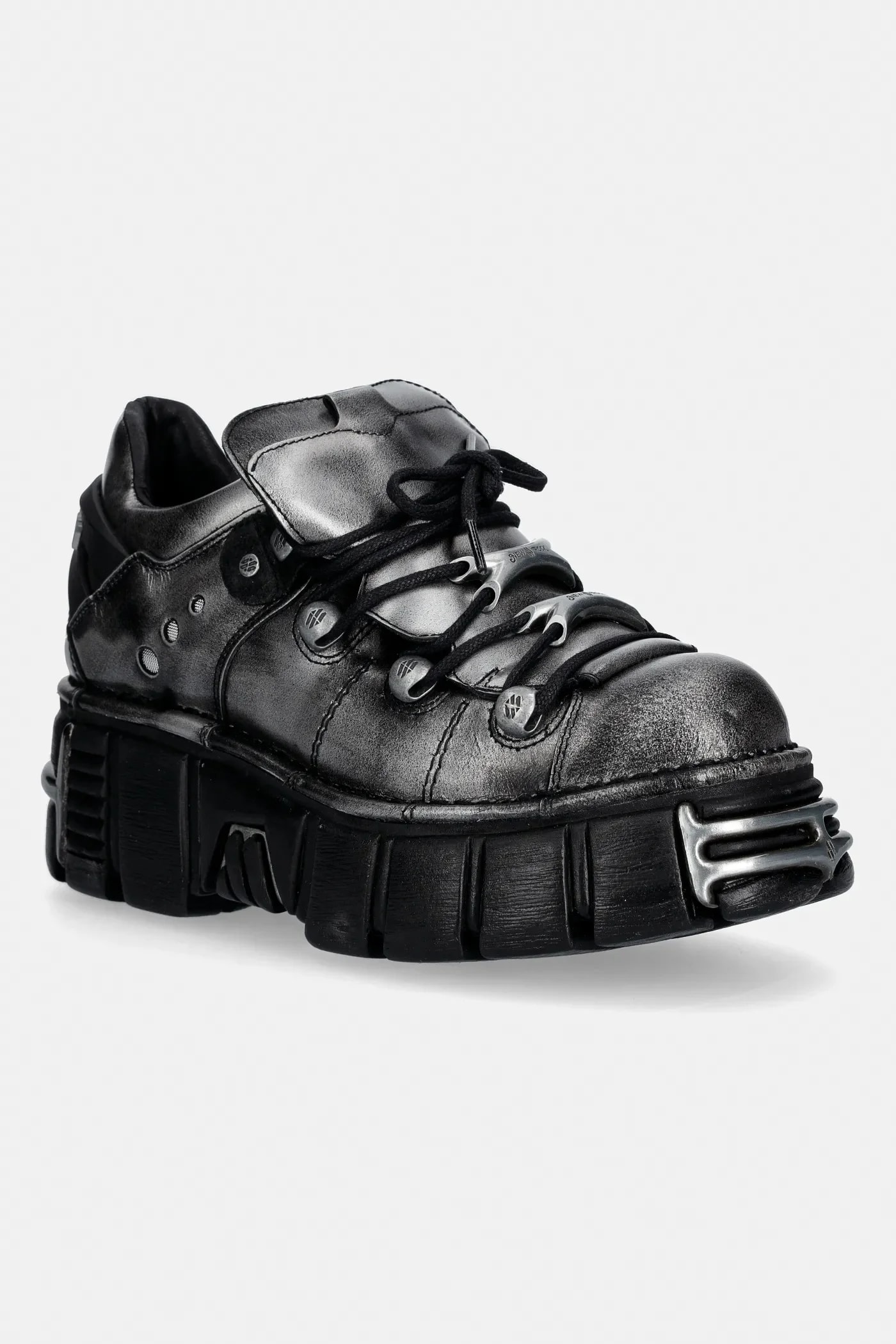 Кожаные туфли PULIK ACERO, TOWER NEGRO ACERO +боковая+