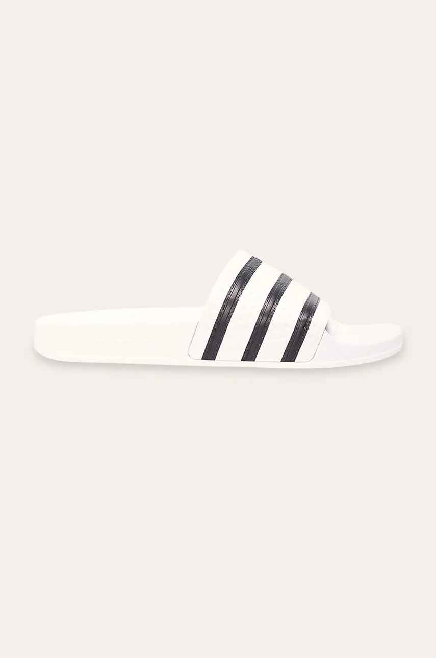 шлепанцы Adilette белые для мужчин