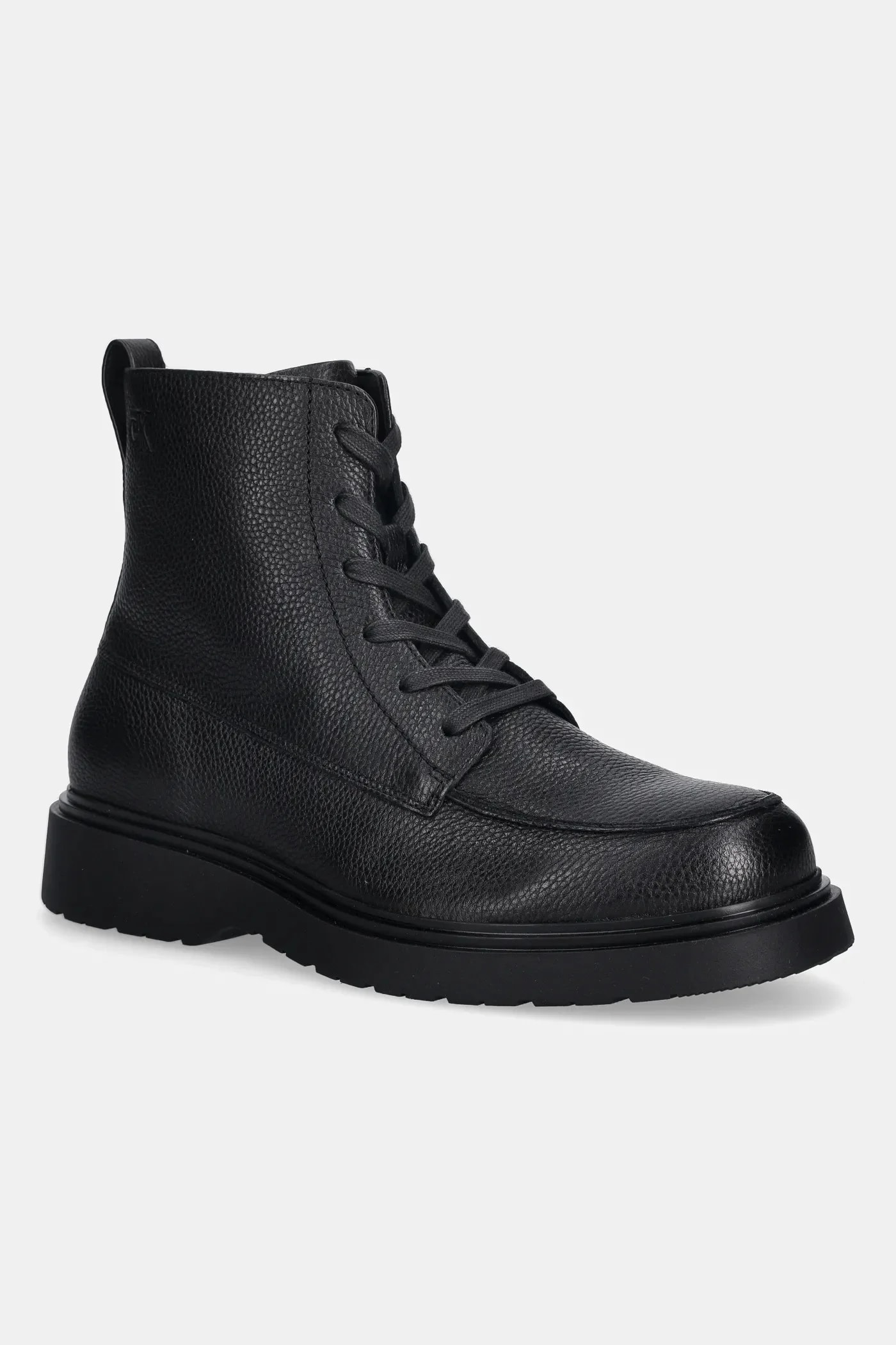Кожаные ботинки COMBAT ESS LACE UP APRON LTH W
