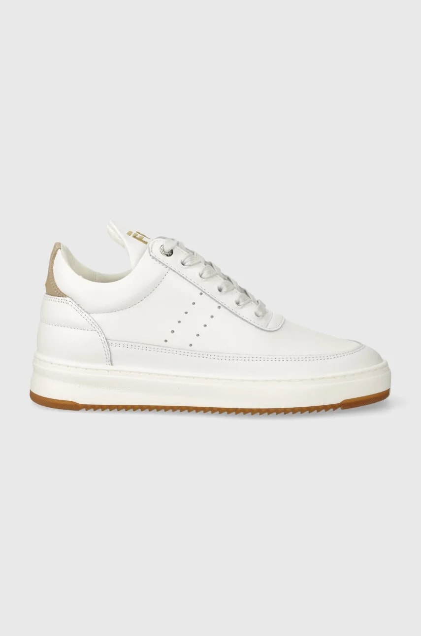 Кожаные кроссовки Low Top Bianco