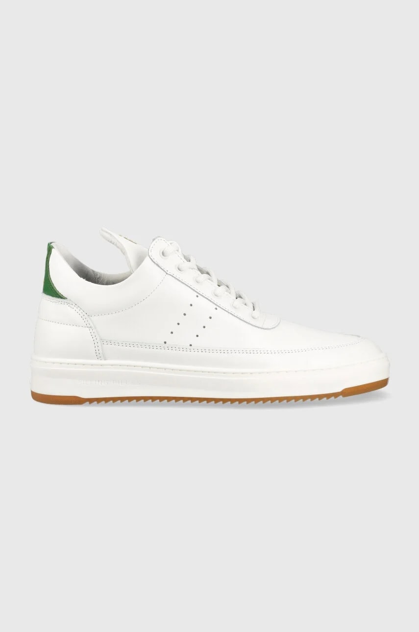 Кожаные кроссовки Low Top Bianco