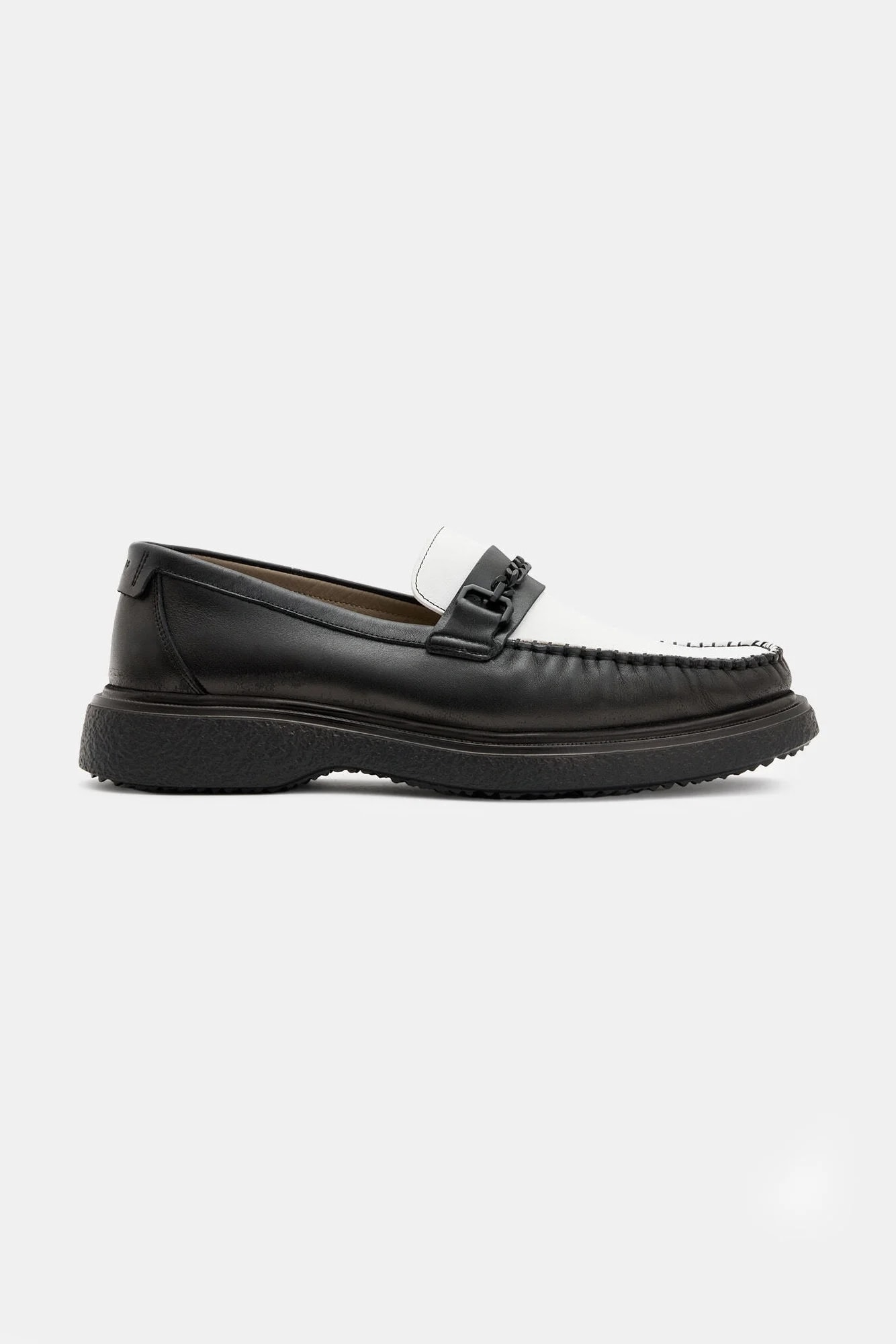 кожаные лоферы Gibbs Chain Loafer