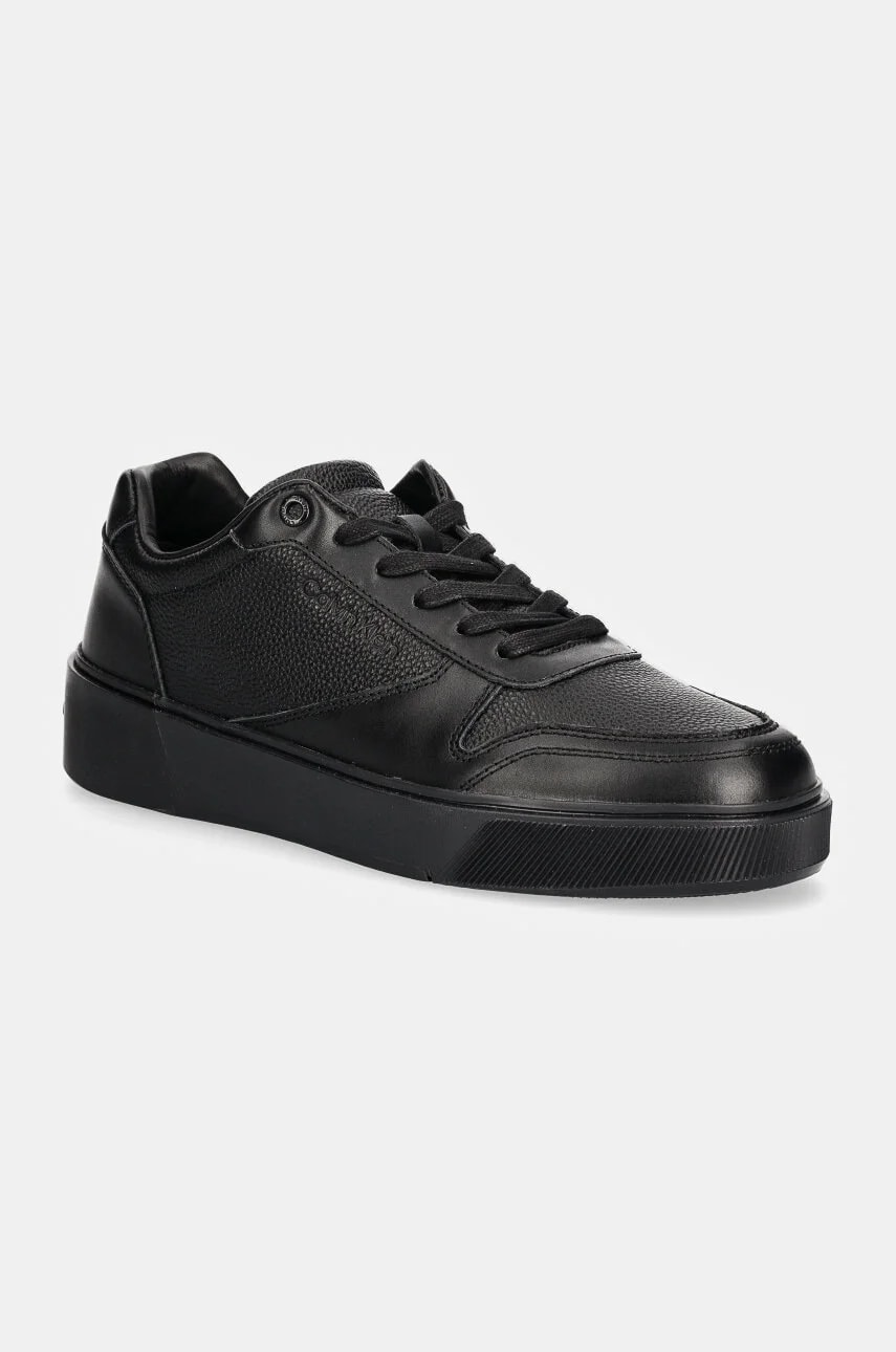 кожаные кроссовки LOW TOP LACE UP BSKT LTH