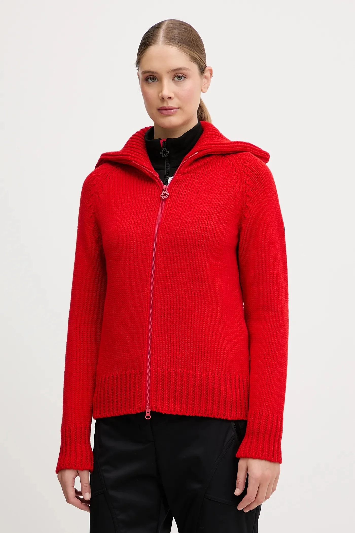 Кардиган из шерсти LADY W FULL ZIP