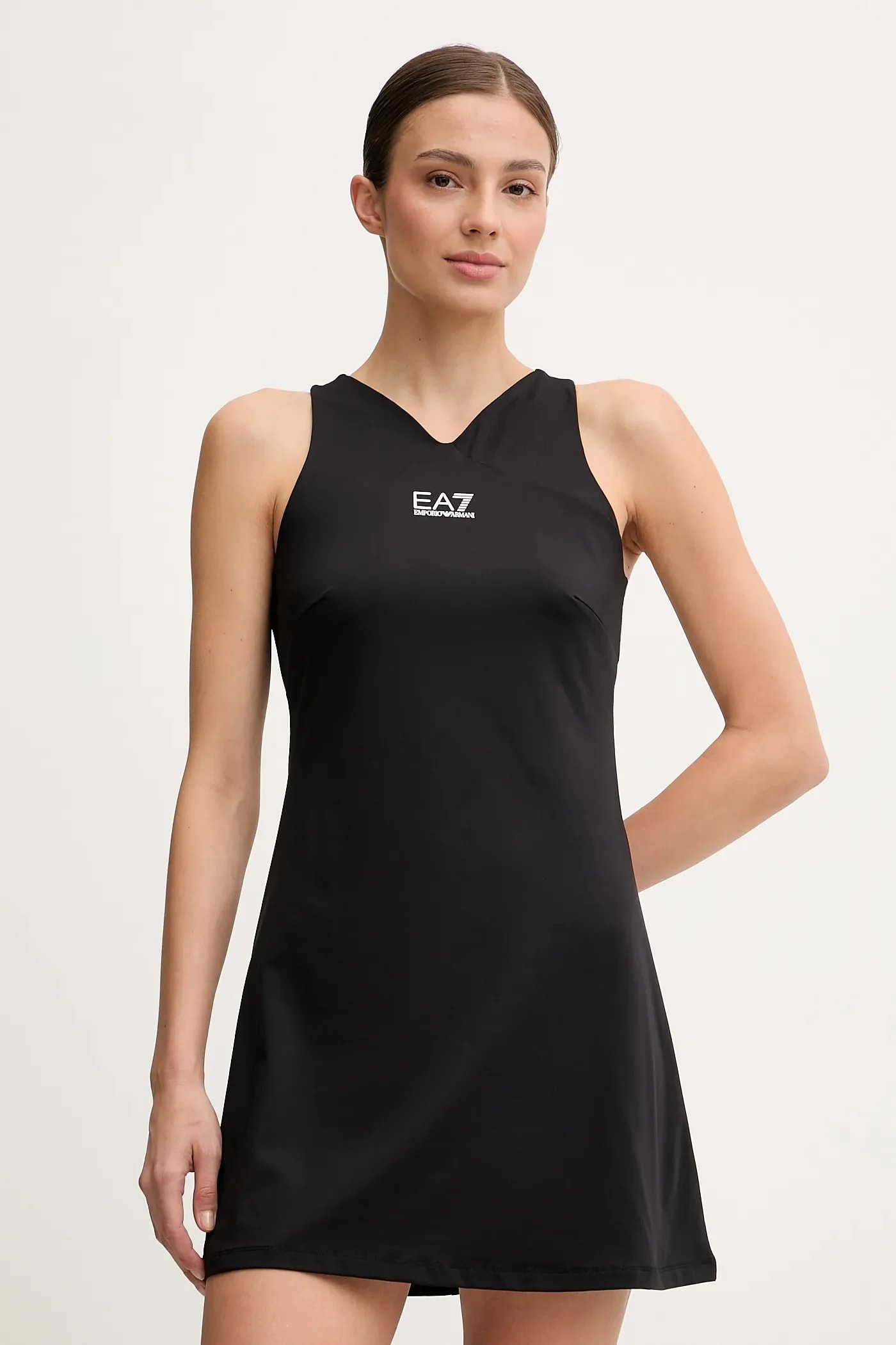 Спортивное платье черное для женщин