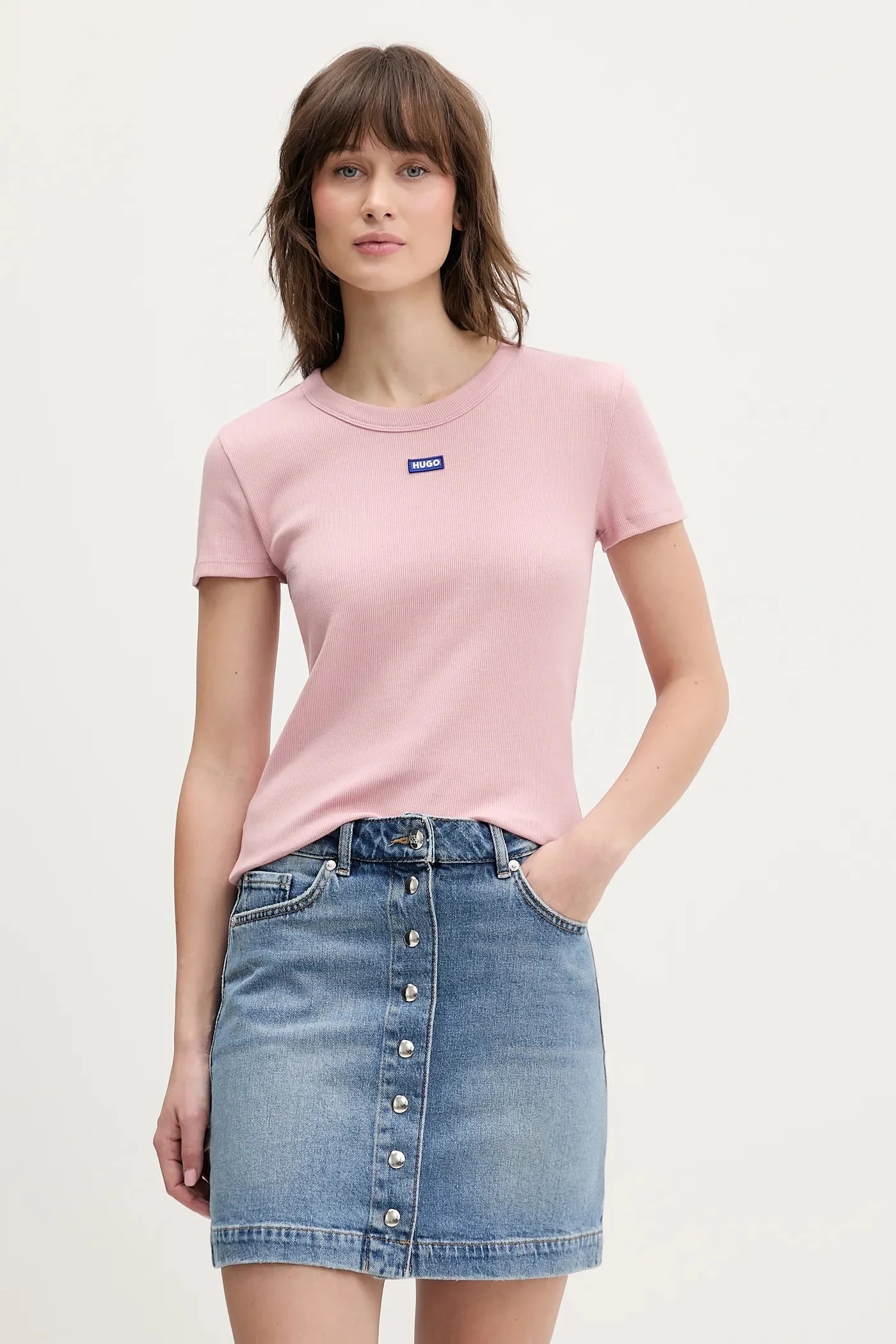 Футболка Easy Tee_B розовая для женщин