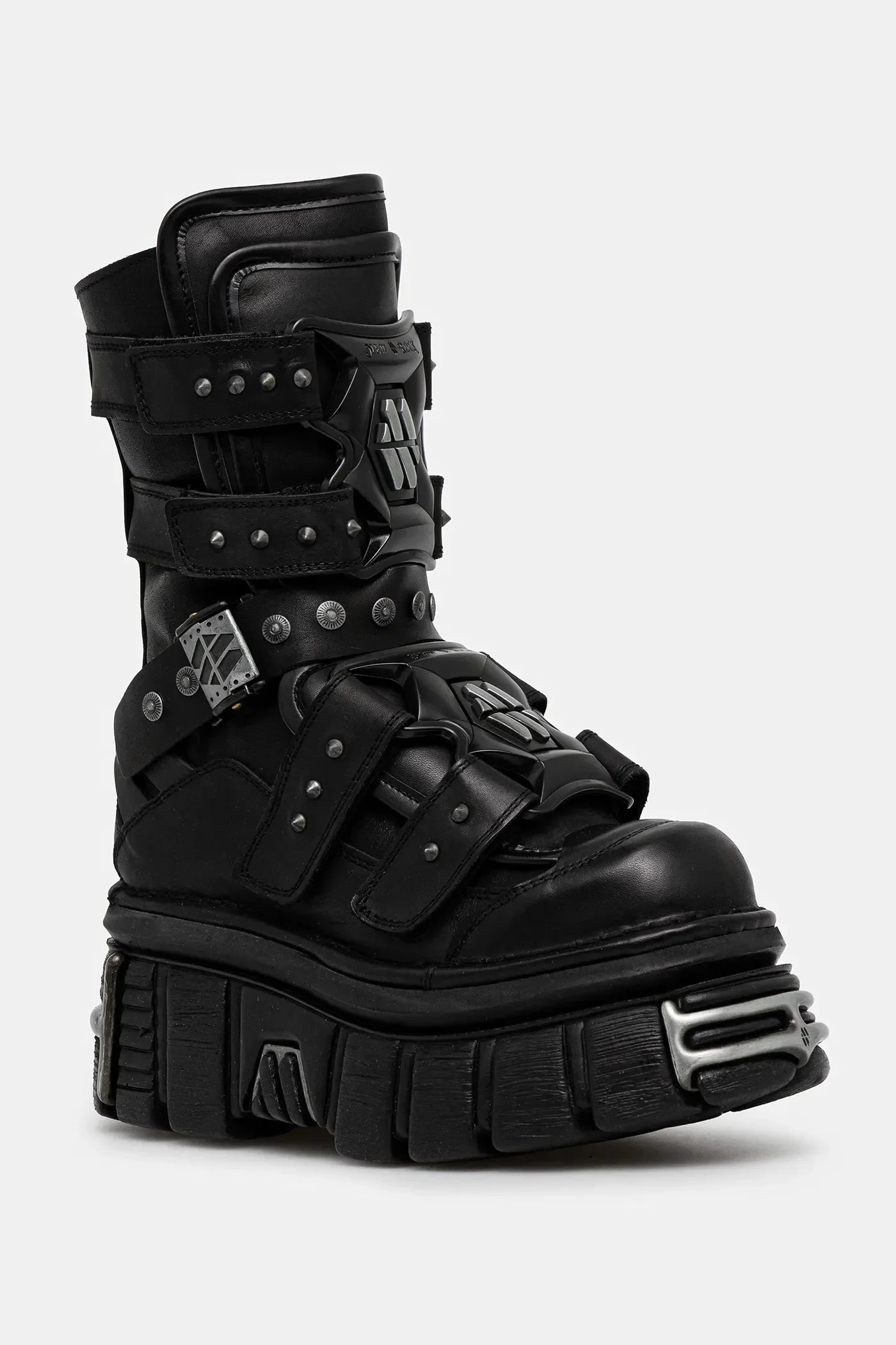 Кожаные ботильоны CRUST NEGRO, TOWER NEGRO E14 ACERO