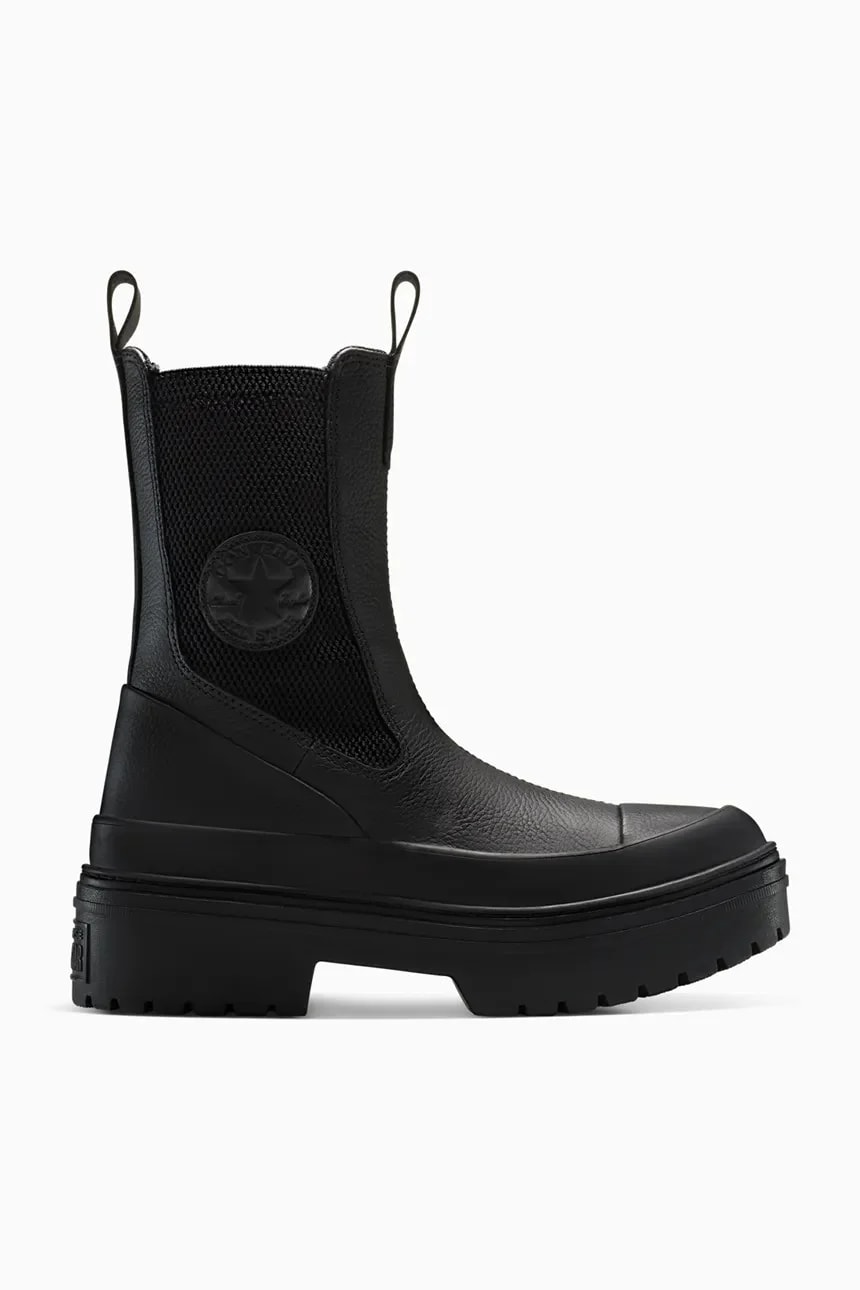 Ботинки челси из натуральной кожи Chuck Taylor All Star с выступом на каблуке