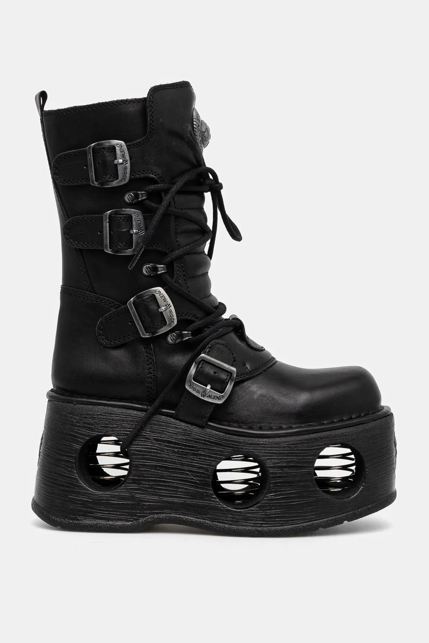 Кожаные туфли ITALI Y NOMADA NEGRO + SPACE MUELLES