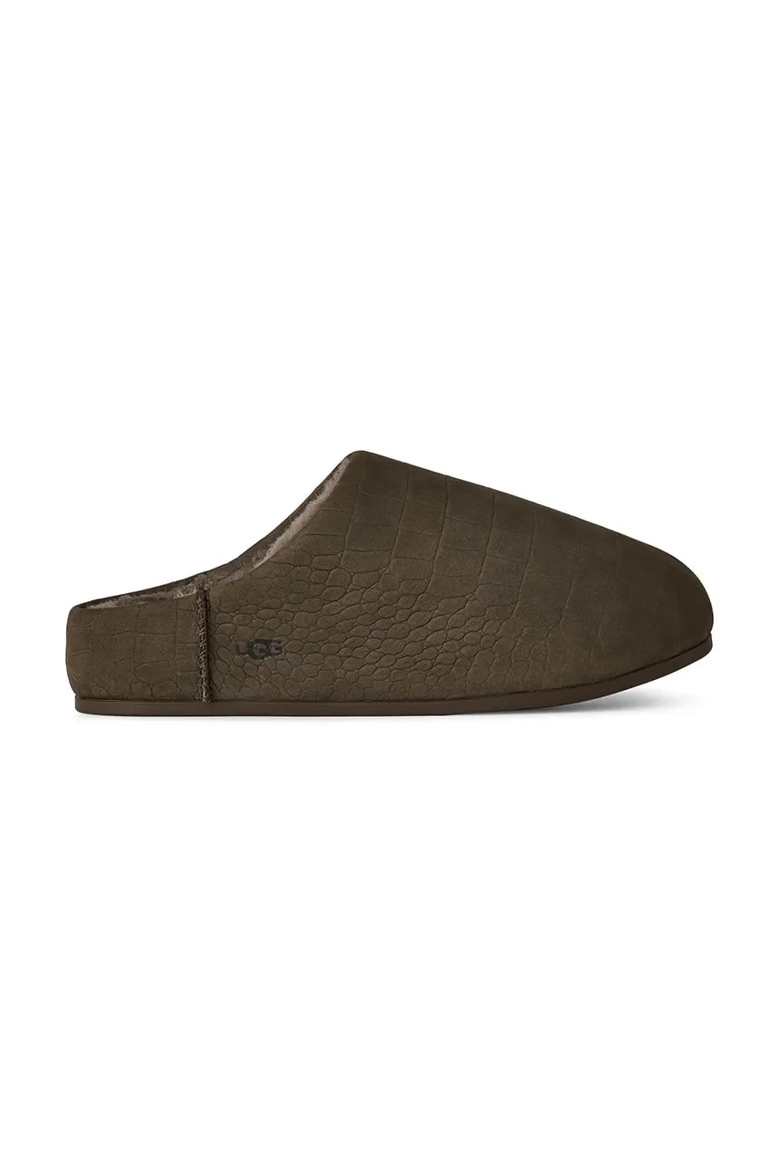 Тапочки из нубука W Elea Embossed Slip-On