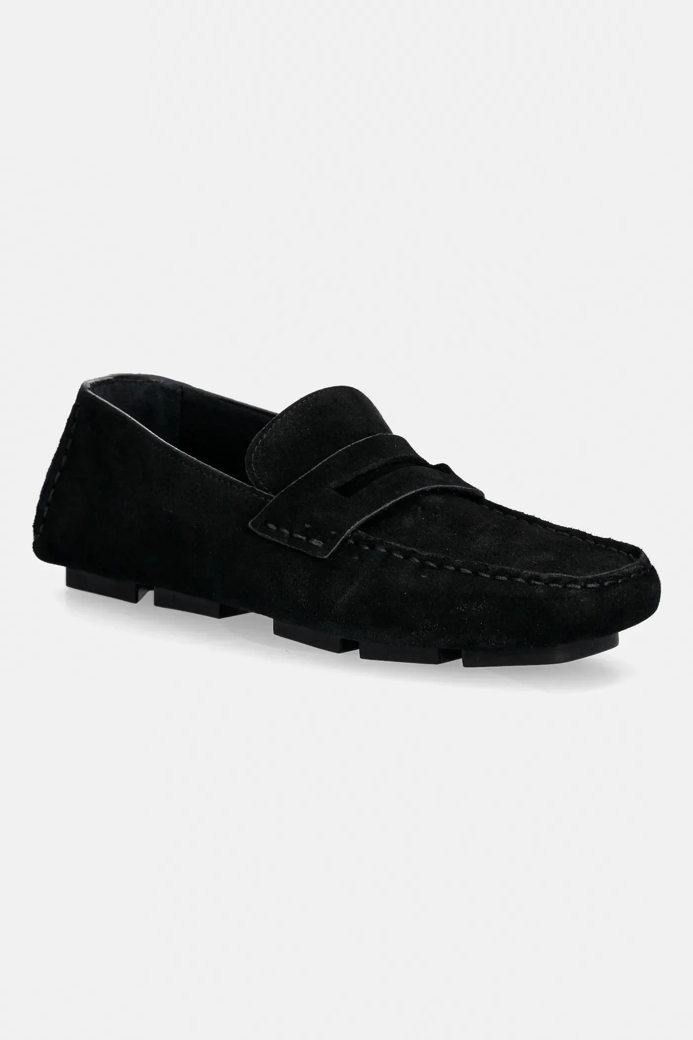 Замшевые мокасины SQUARE DRIVER SUEDE