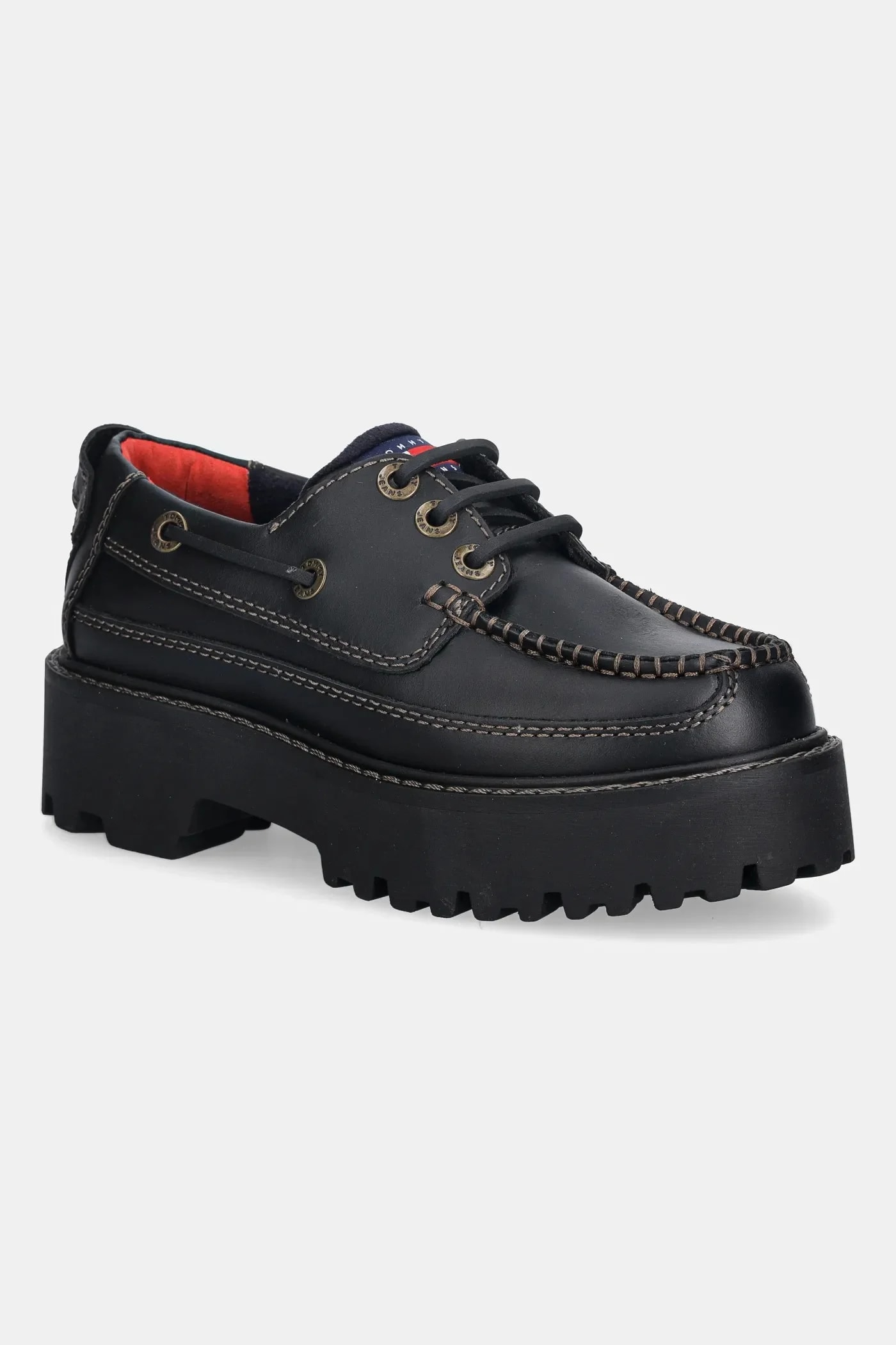 АРХИВ 01 BOAT SHOE LEATHER кожаные туфли