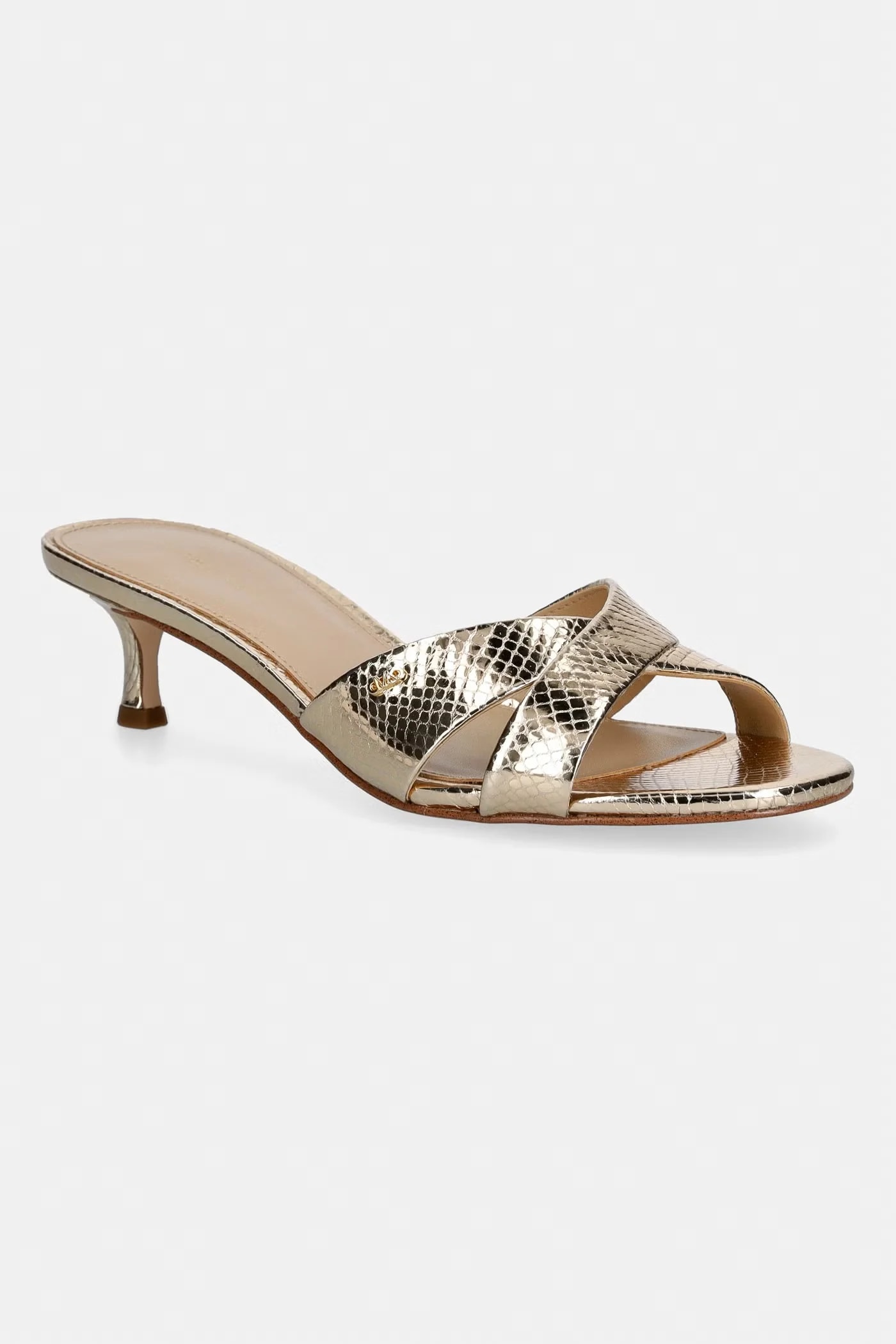 Кожаные шлепанцы Cassidy Kitten Sandal