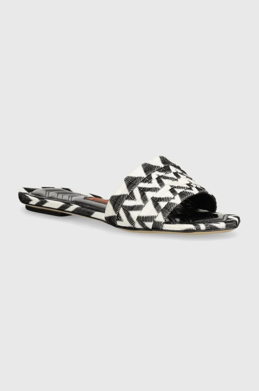 шлепанцы Gia Flat