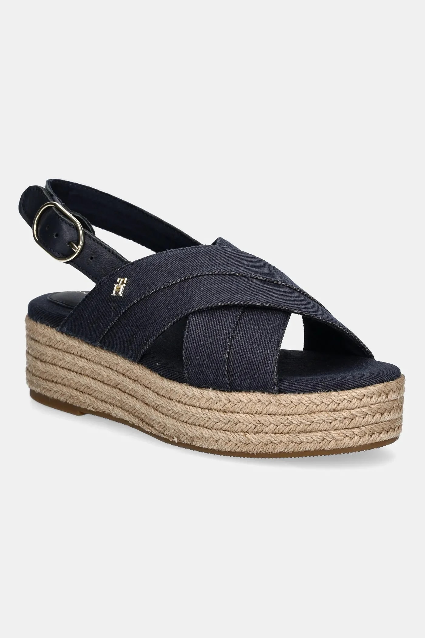 босоножки DENIM ESPADRILLE PLATFORM SANDAL