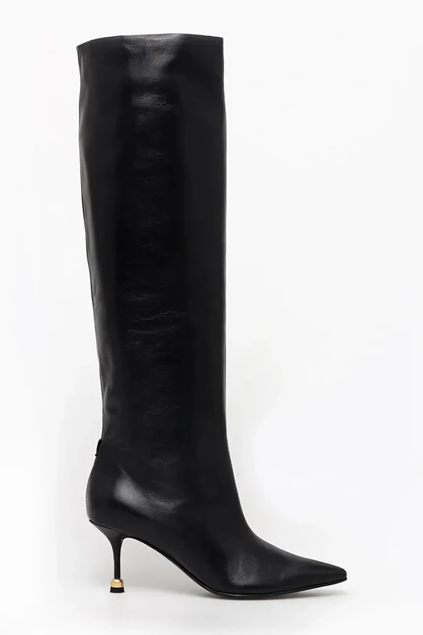Кожаные ботинки Kaja Deep Black
