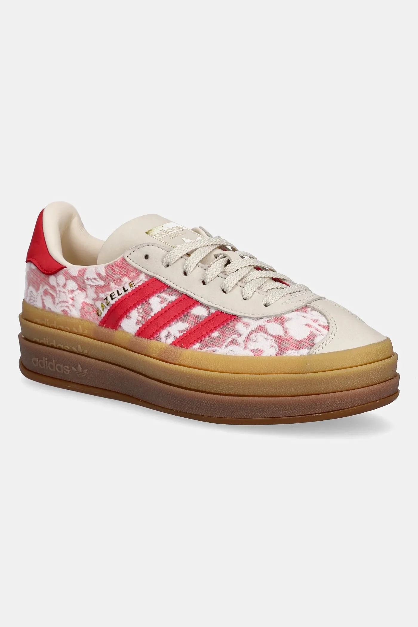 кроссовки Gazelle Bold бежевые для женщин