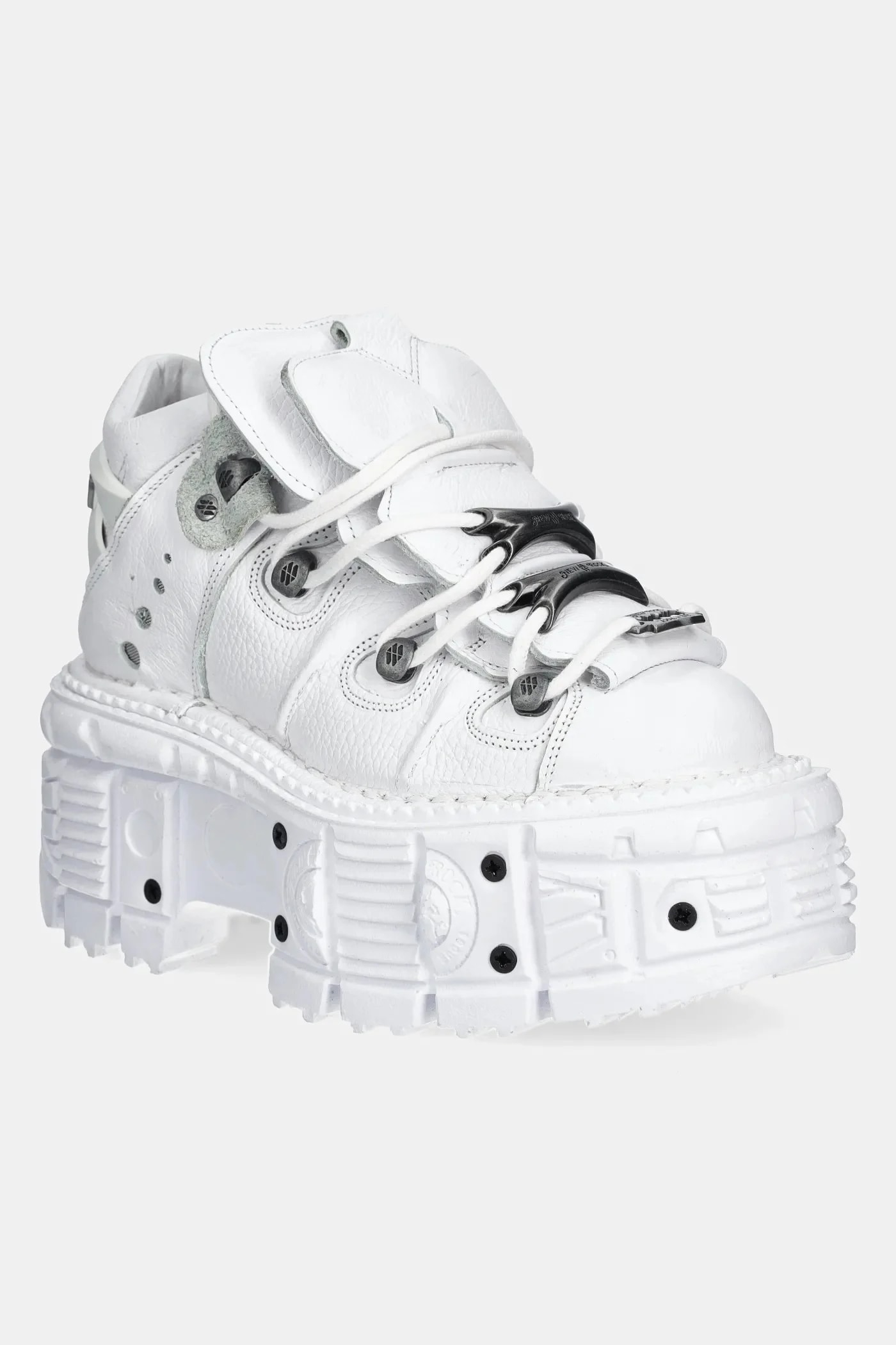 кожаные кроссовки NAPA BLANCA + IMPERFECT TANK BLANCO TORNILLOS