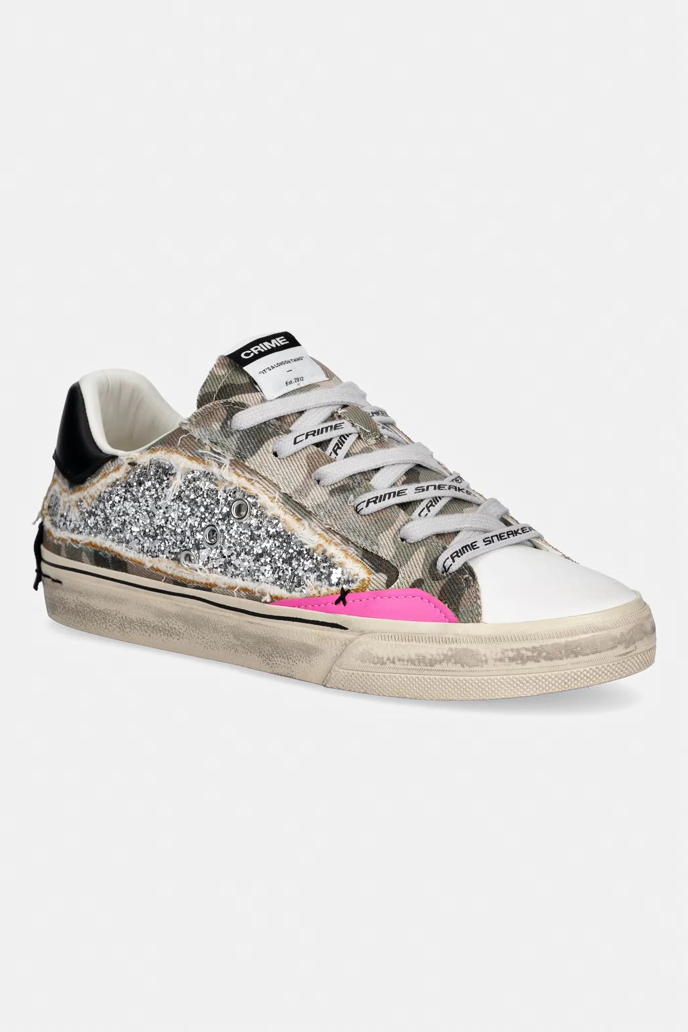 кроссовки DISTRESSED PLATFORM