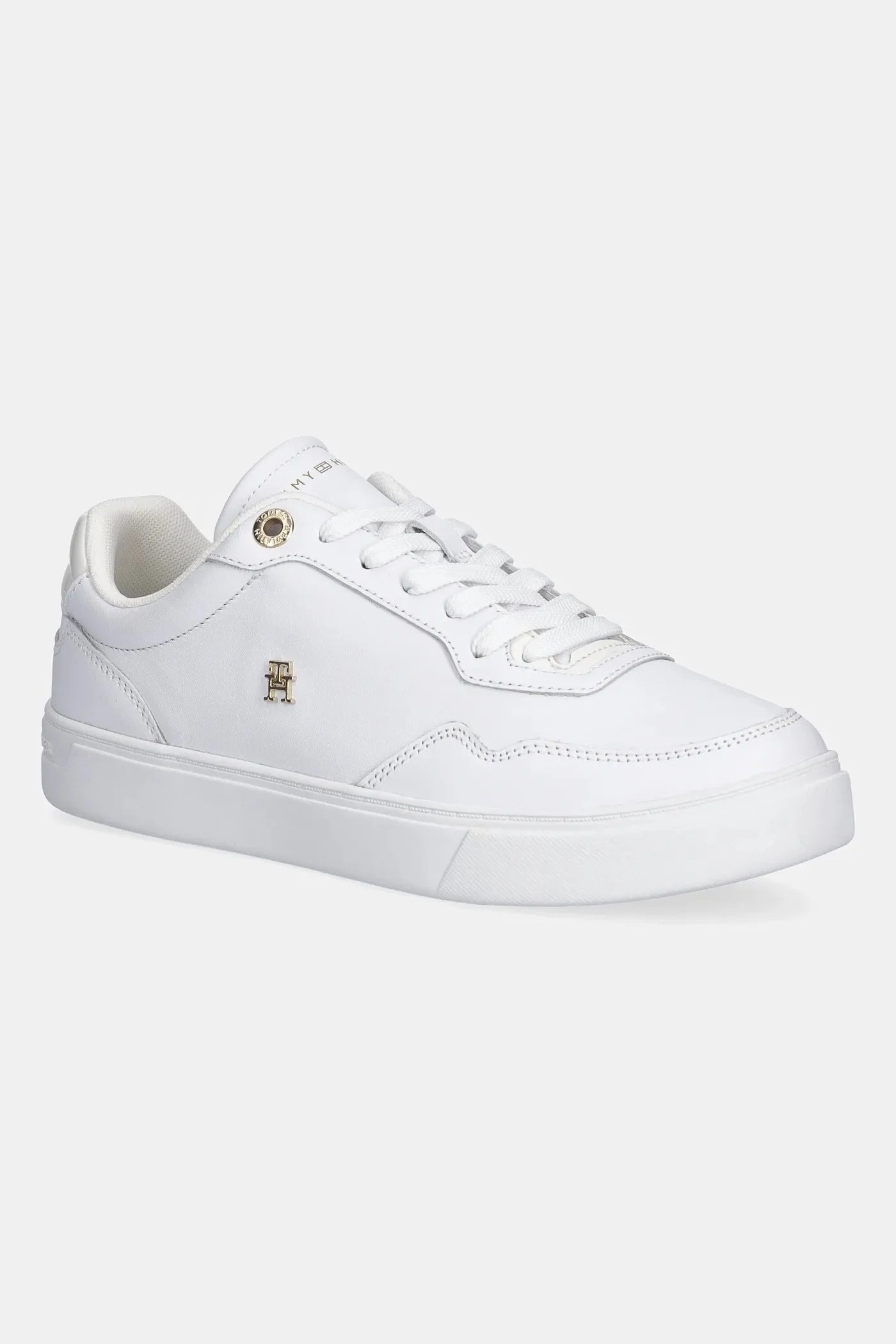 кожаные кроссовки CASUAL CUPSOLE SNEAKER белые для женщин