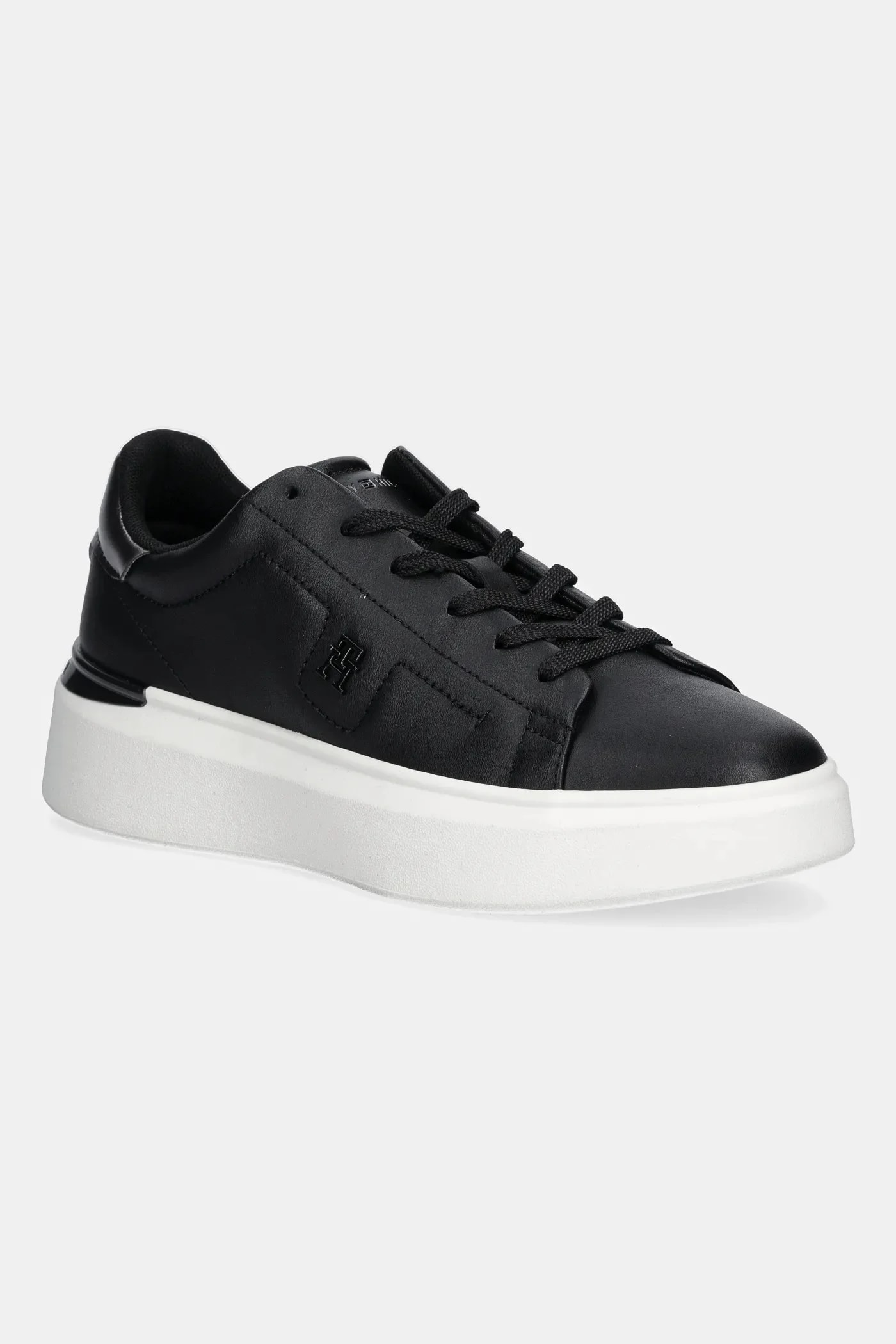 Кожаные кроссовки CHIC PLATFORM SNEAKER GOLD