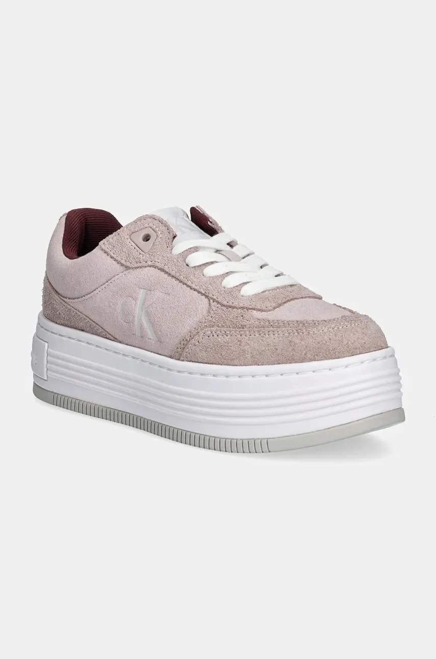 замшевые кроссовки BOLD PLATF LACEUP LOW MG SUEDE