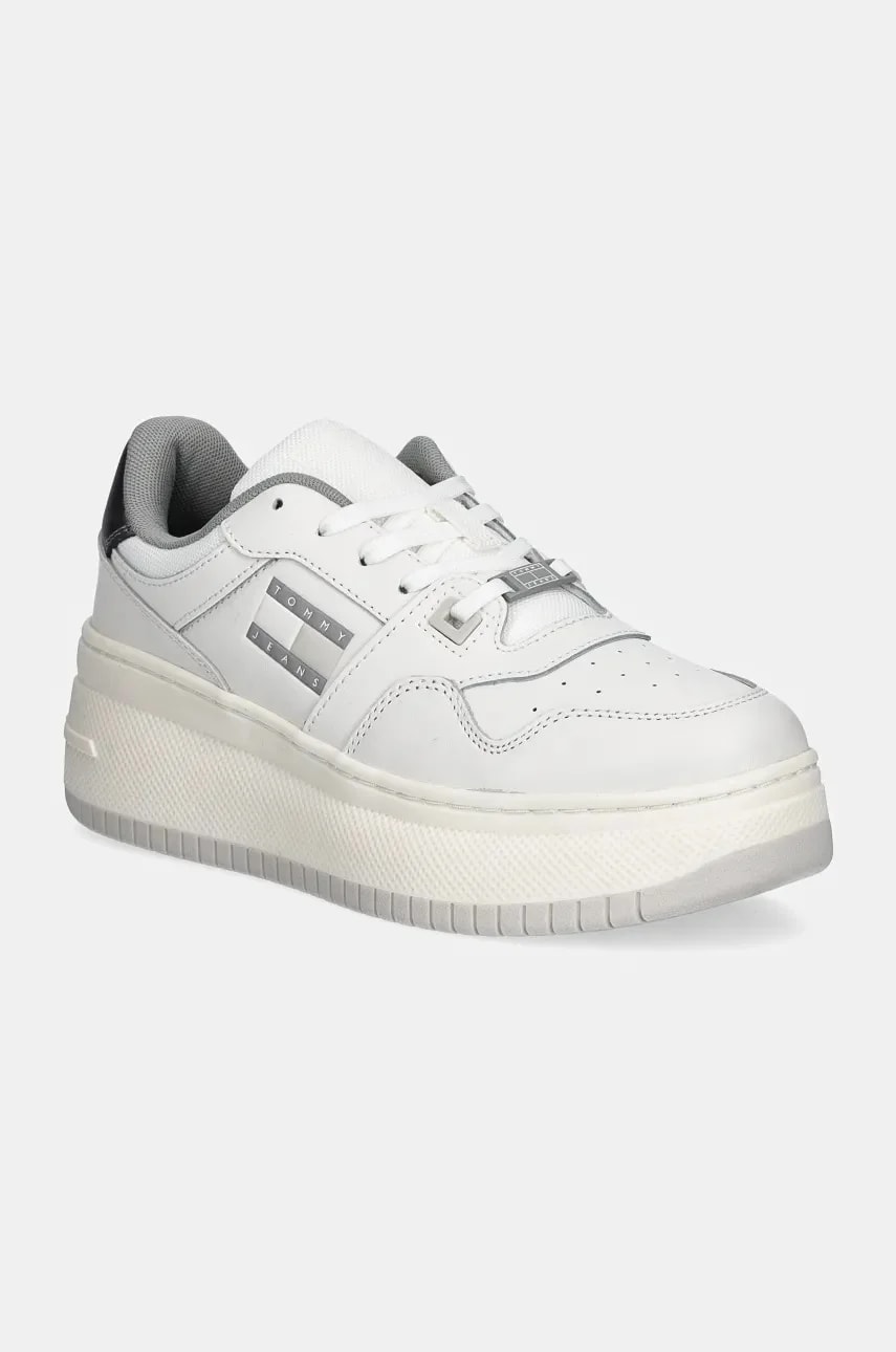 кроссовки TJW RETRO BASKET FLATFORM METAL