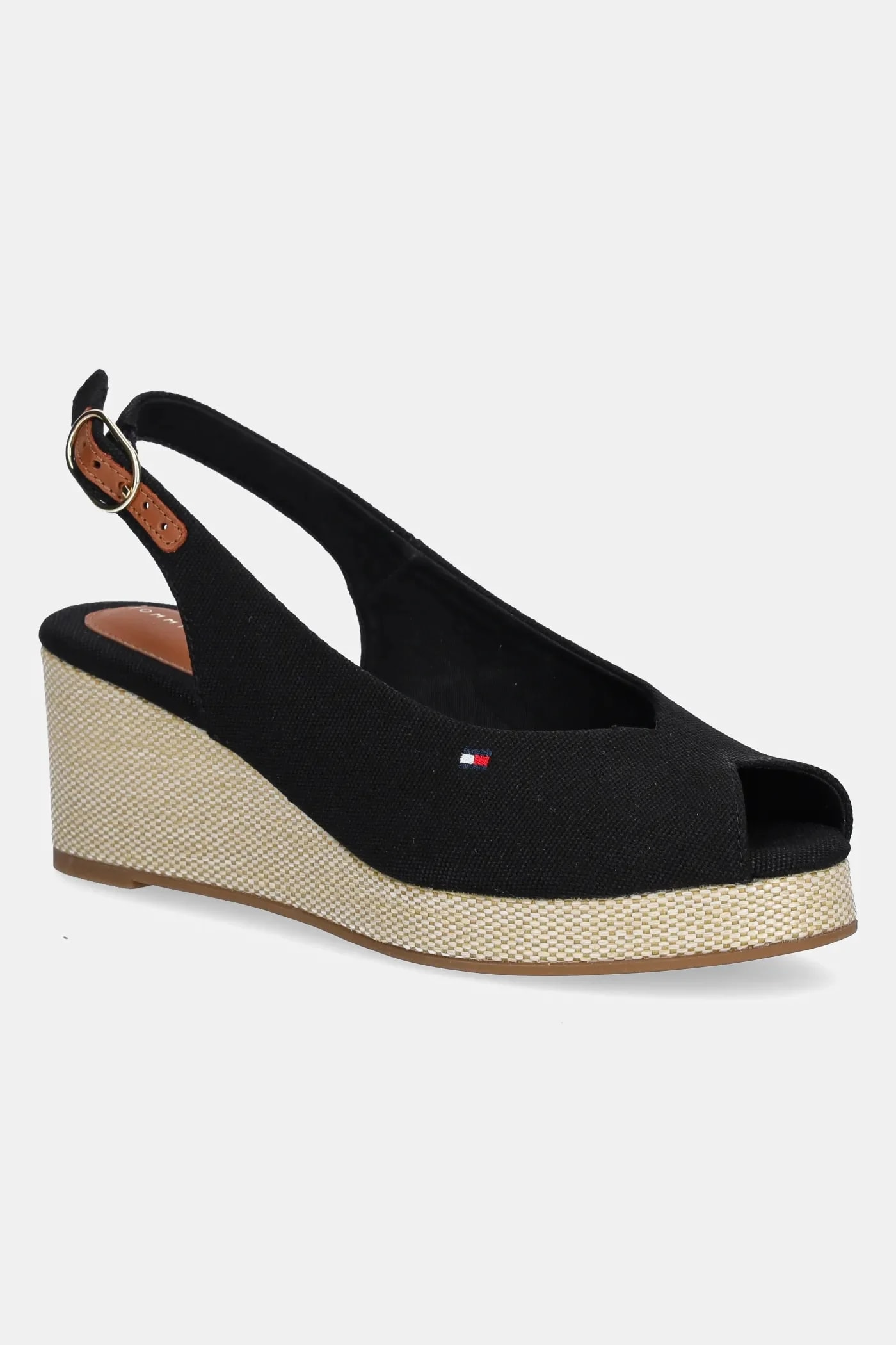 Босоножки FLAG MID WEDGE ESPAD SLINGBACK черные для женщин