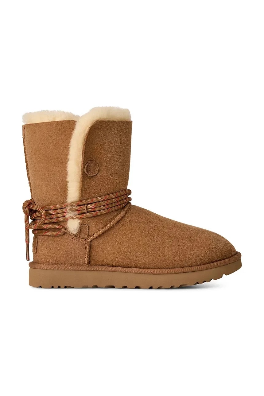 замшевые зимние ботинки Bailey Tie