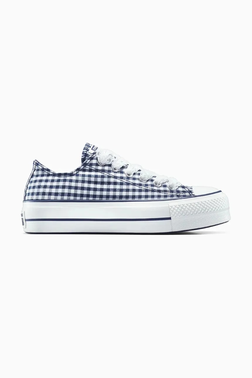 кроссовки Chuck Taylor All Star Lift военно-морской для женщин