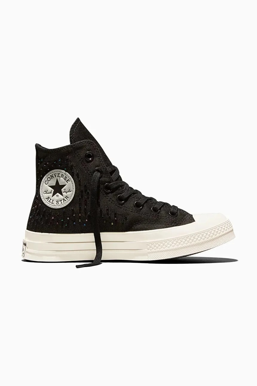 кроссовки Chuck 70 черные для женщин