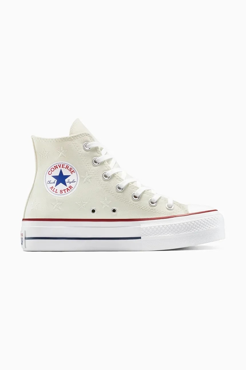 кроссовки Chuck Taylor All Star Lift белые для женщин