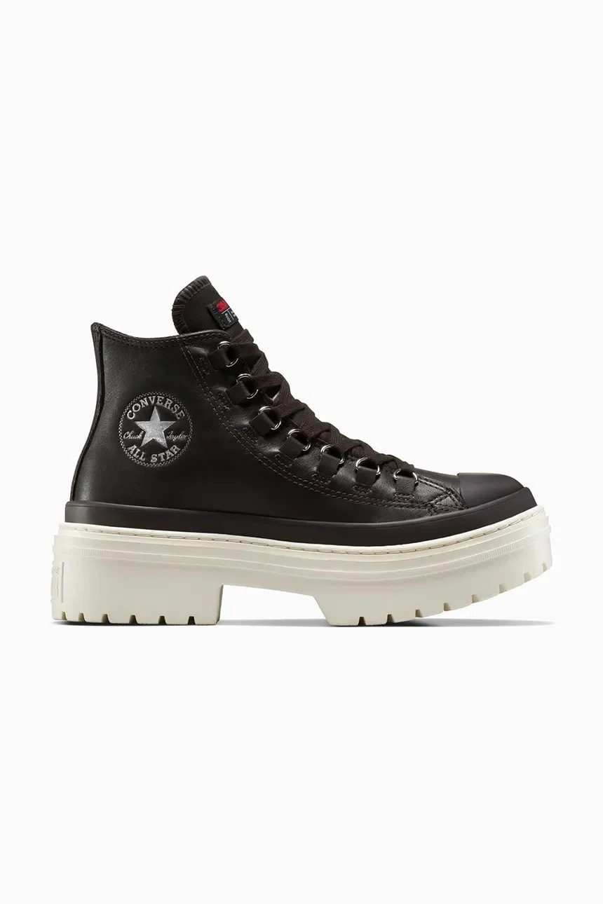кожаные кроссовки Chuck Taylor All Star Lugged Heel Cc