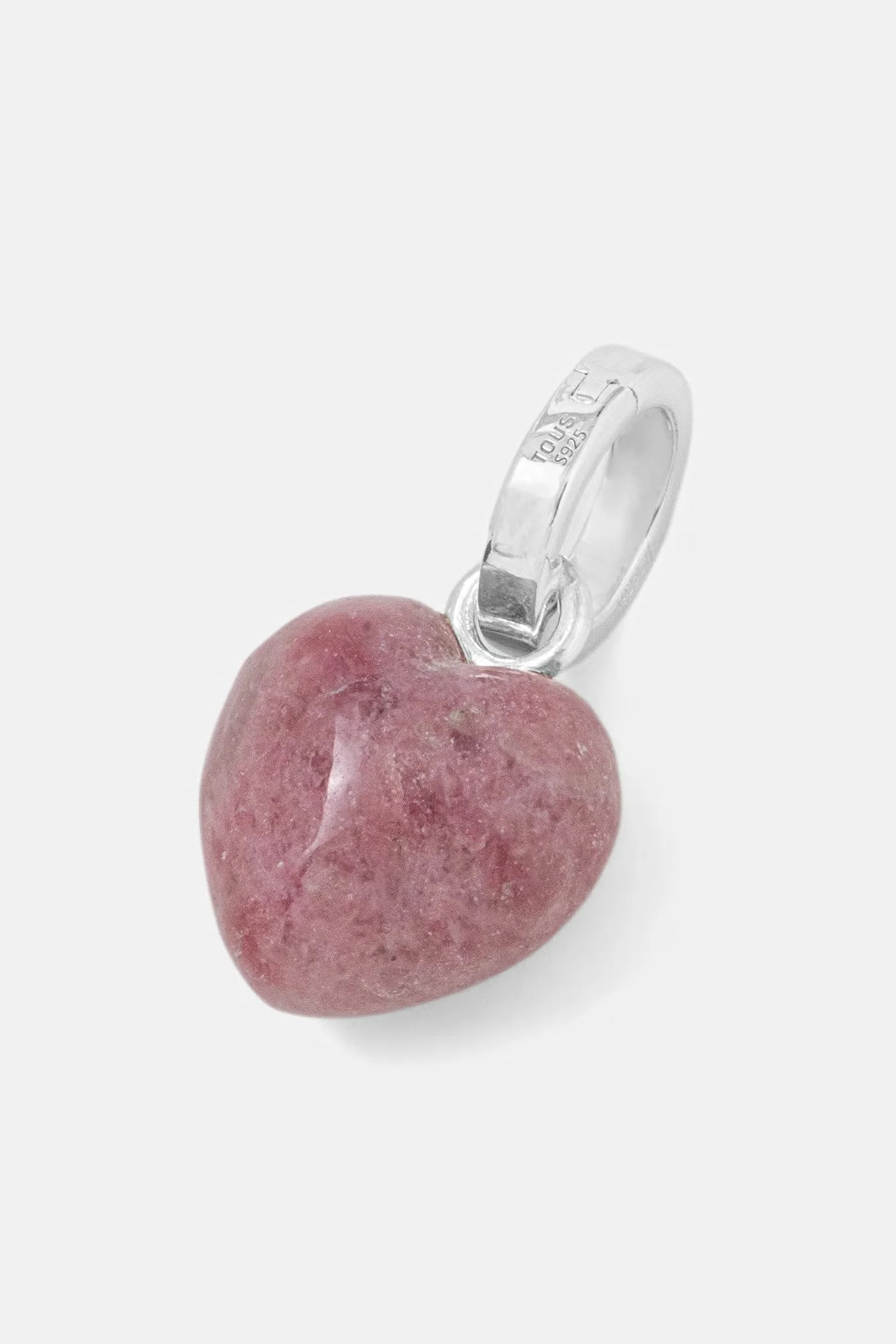 Серебряный кулон фиолетовый для женщин
