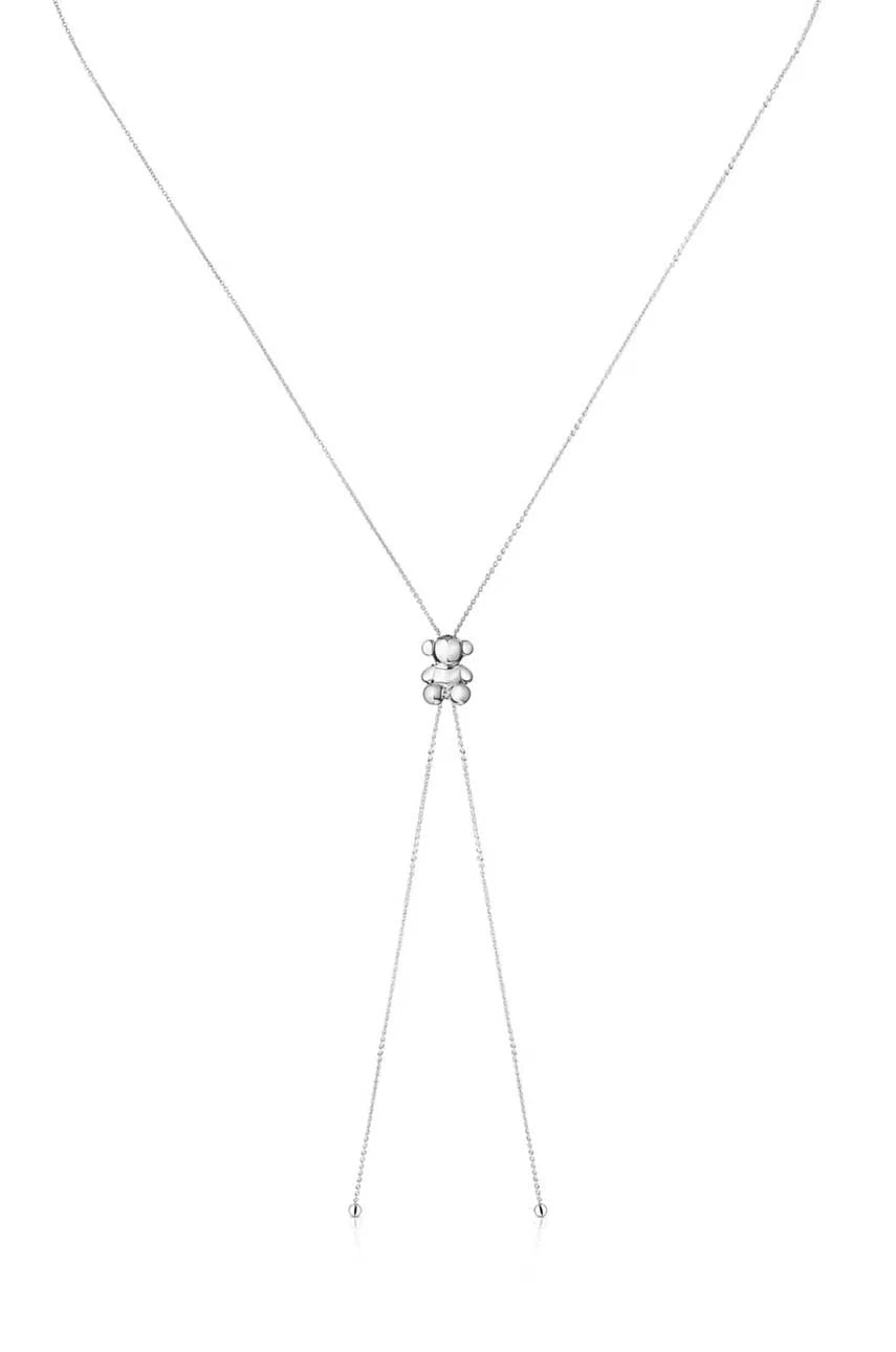 Серебряное колье Bold Bear