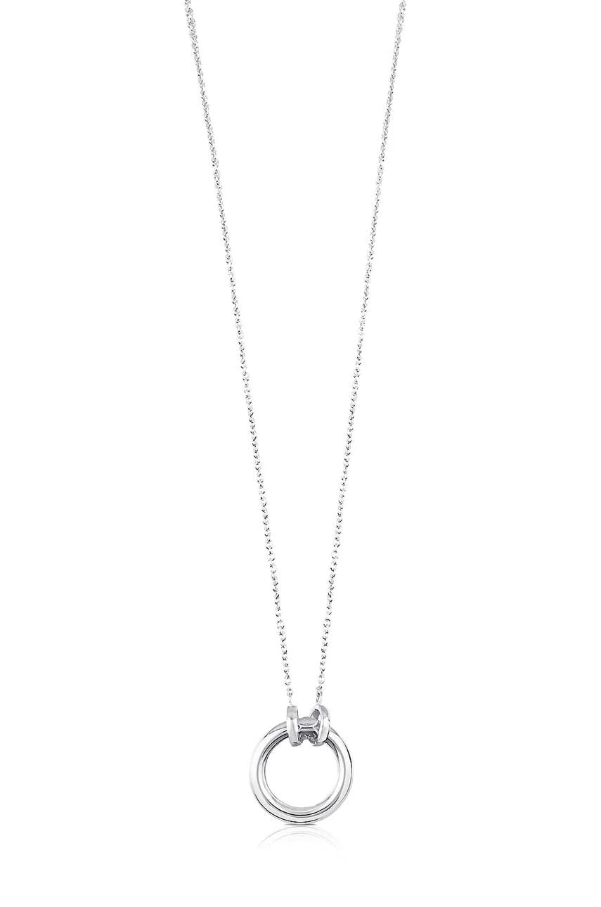 Серебряное колье Hold